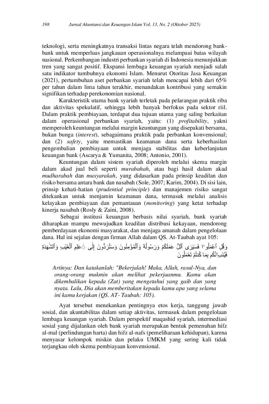 JURIS Intermediasi Sosial Bank Sumut Syariah KCP Perdagangan terhadap Pemberdayaan UMKM Syariah