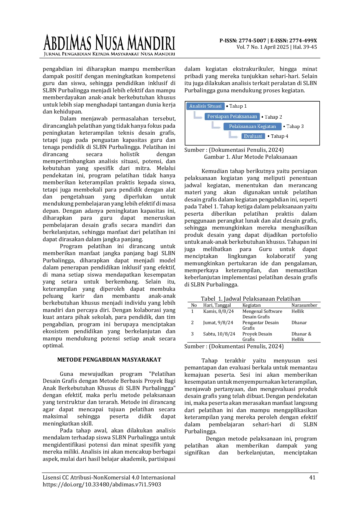 JURIS Pelatihan Desain Grafis Bagi Anak Berkebutuhan Khusus Di SLBN Purbalingga