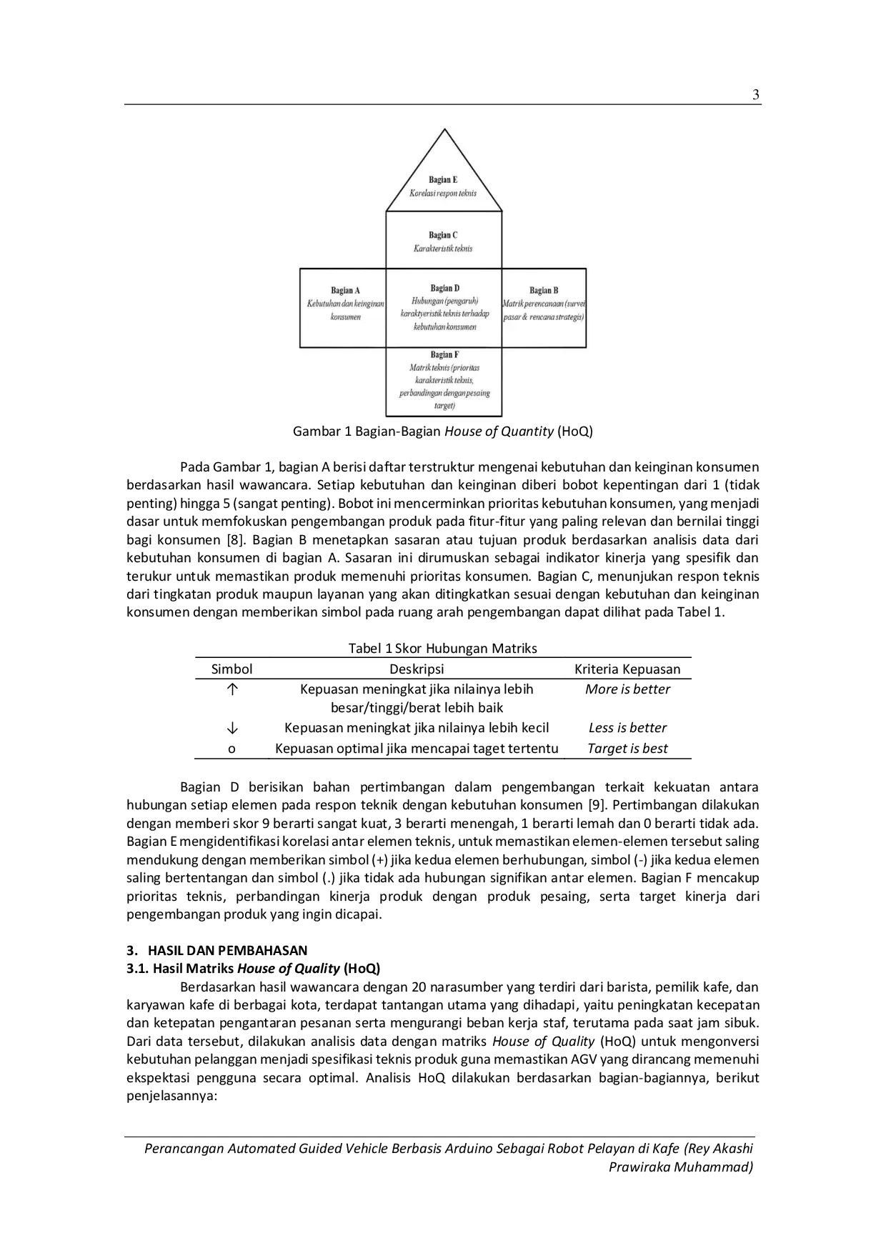 JURIS Design Of An Arduino Based Automated Guided Vehicle As A Service Robot In A Cafe