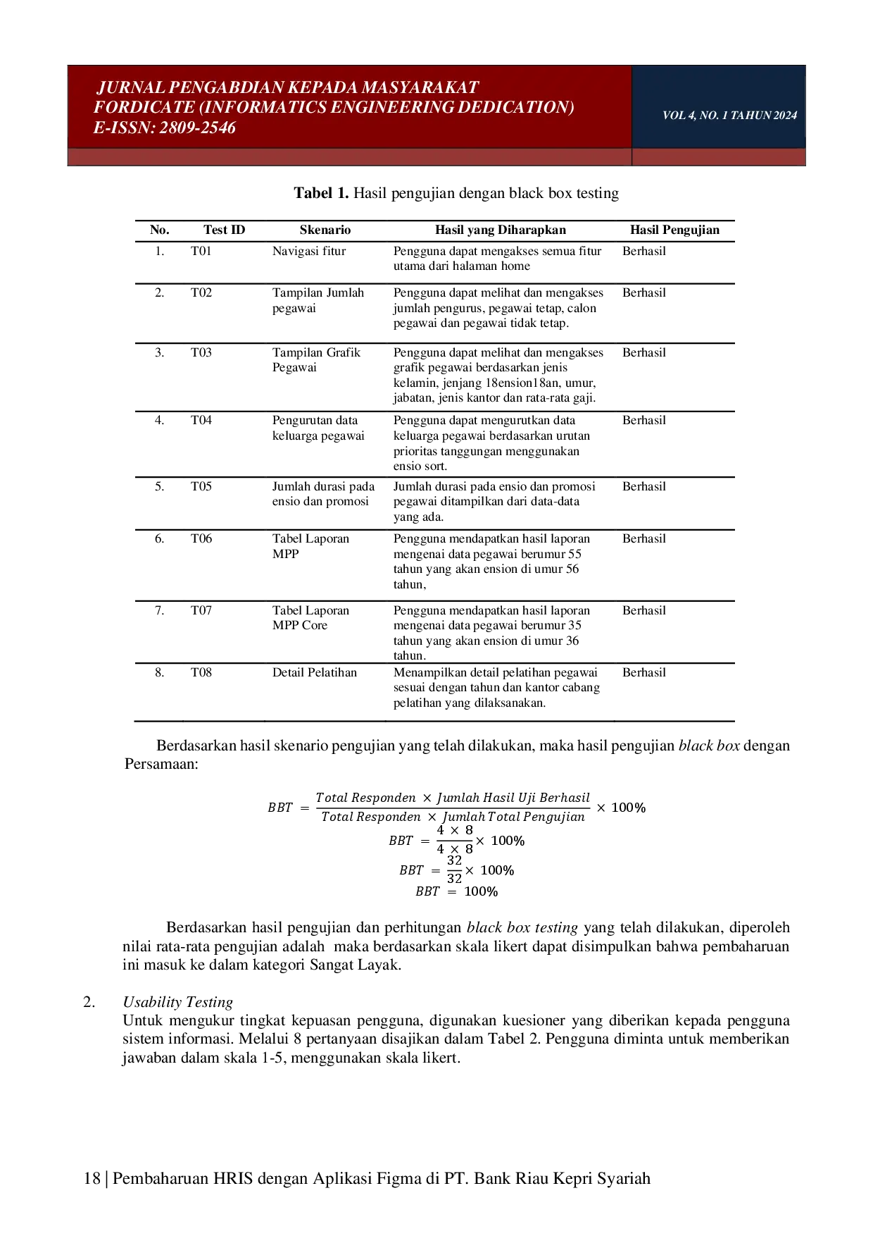 juris Pembaharuan HRIS Dengan Aplikasi FIGMA Di PT Bank Riau Kepri Syariah