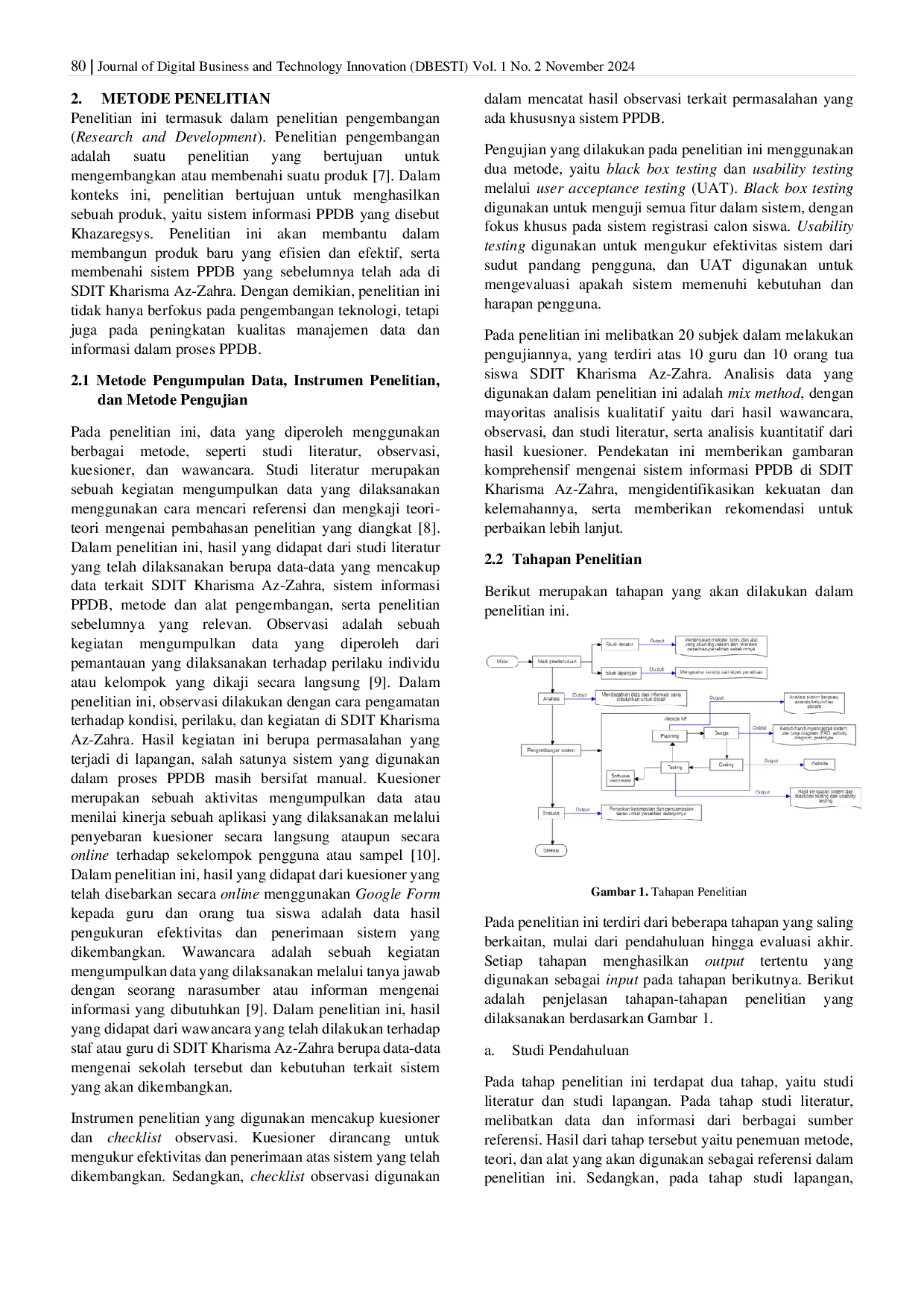 JURIS Implementation of Extreme Programming Method using Laravel Framework in Khazaregsys Information System Development