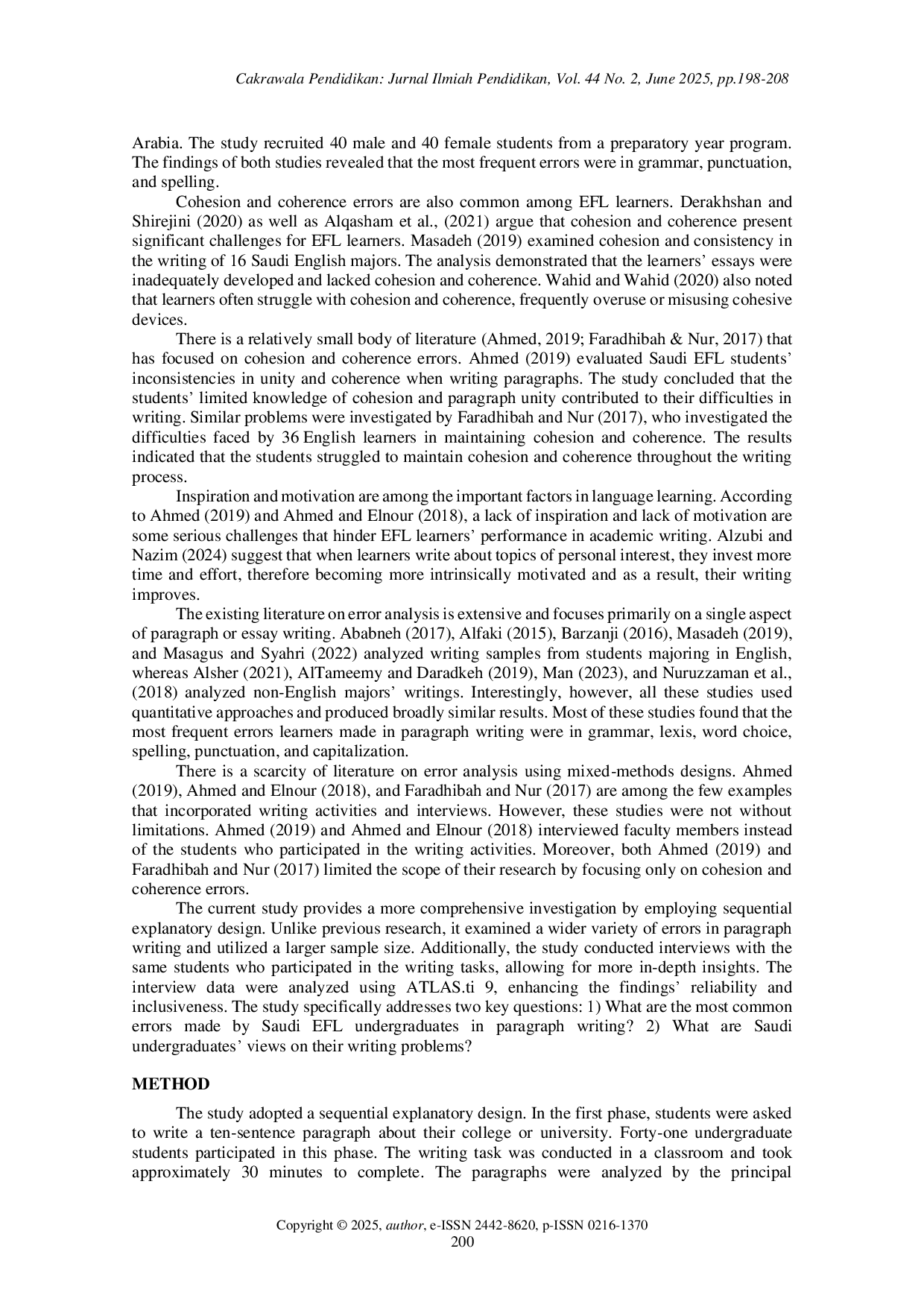 juris Examining Writing Errors Among Saudi Efl Learners Practices And Perspectives