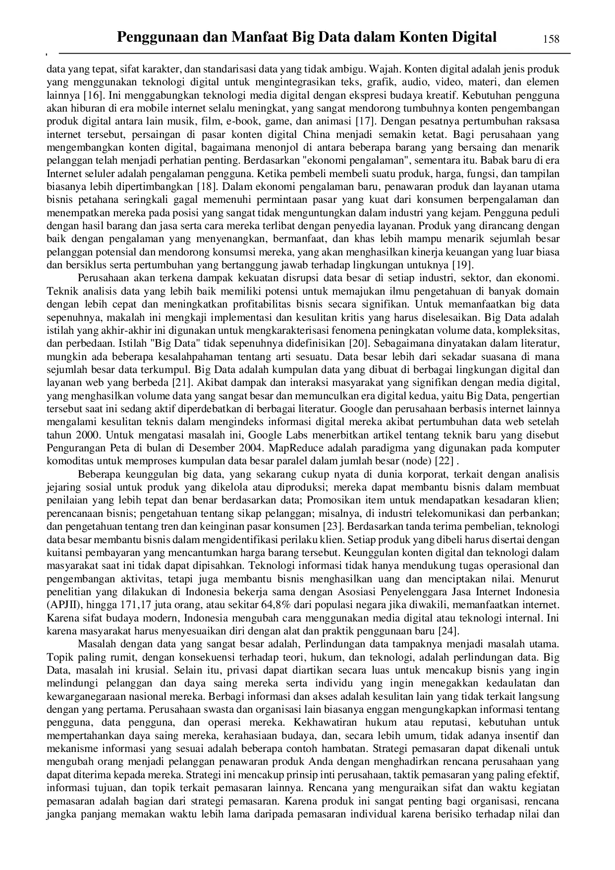 JURIS Penggunaan dan Manfaat Big Data dalam Konten Digital