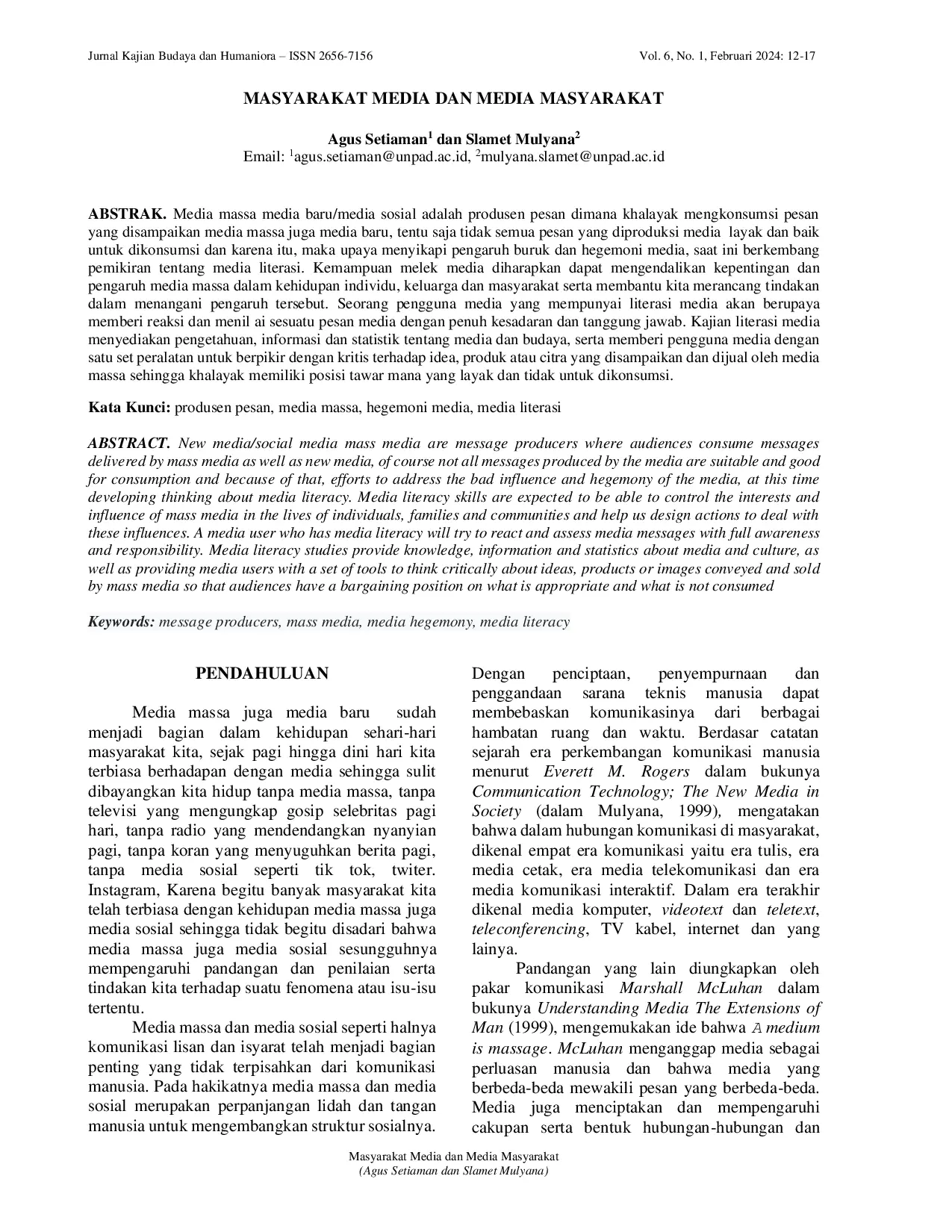 JURIS Masyarakat Media Dan Media Masyarakat