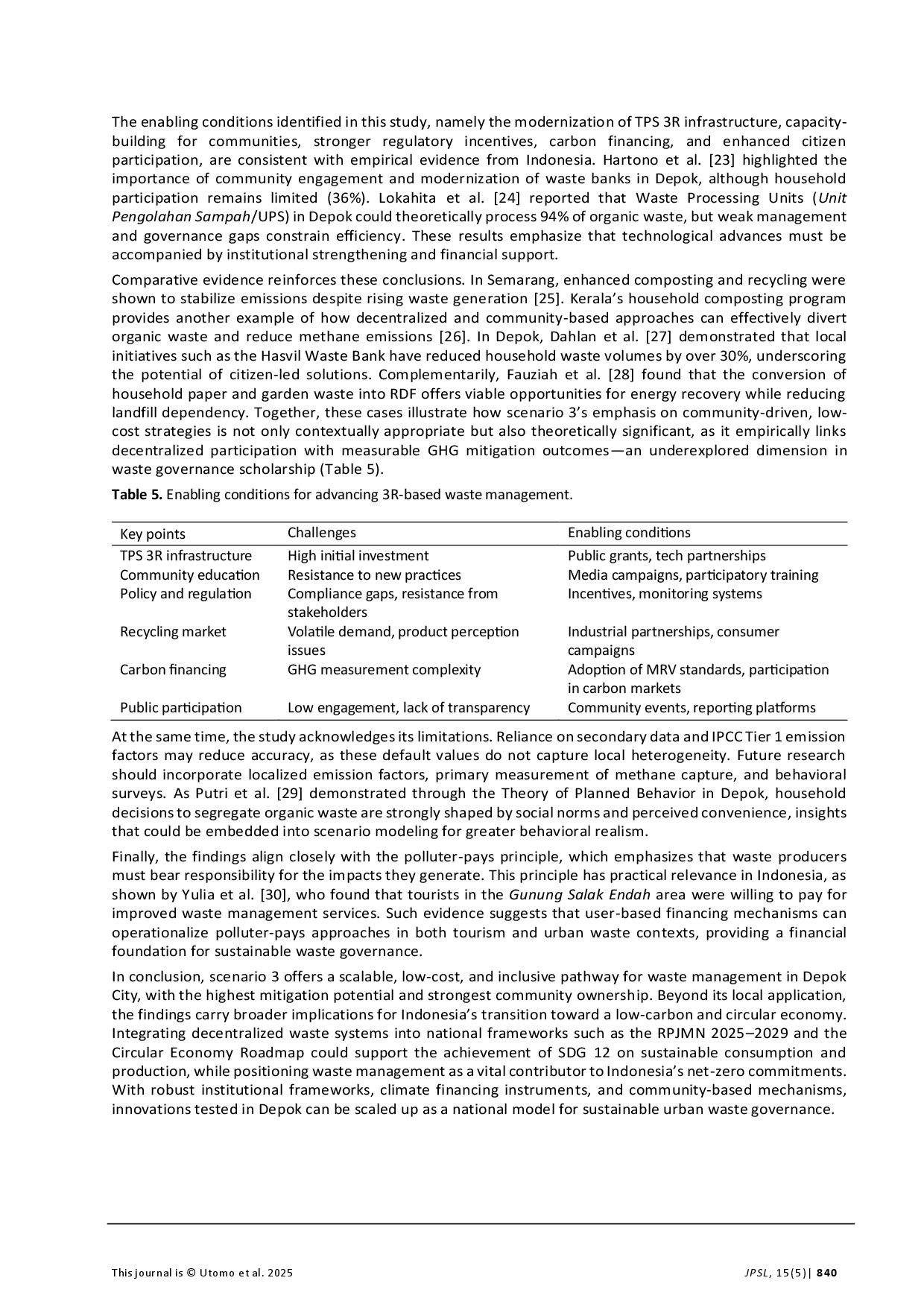juris Optimizing Waste Management for Circular Economy and Low Carbon Development A Case Study of Depok City Indonesia