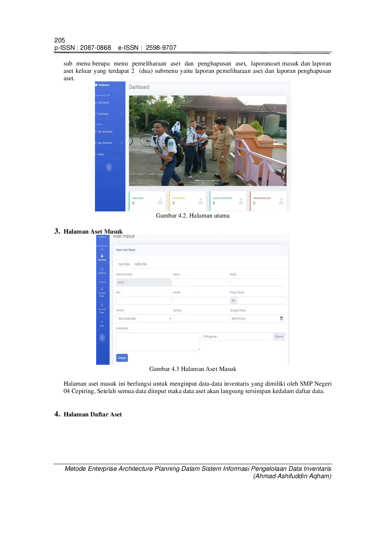 JURIS Metode Enterprise Architecture Planning Dalam Sistem Informasi Pengelolaan Data Inventaris