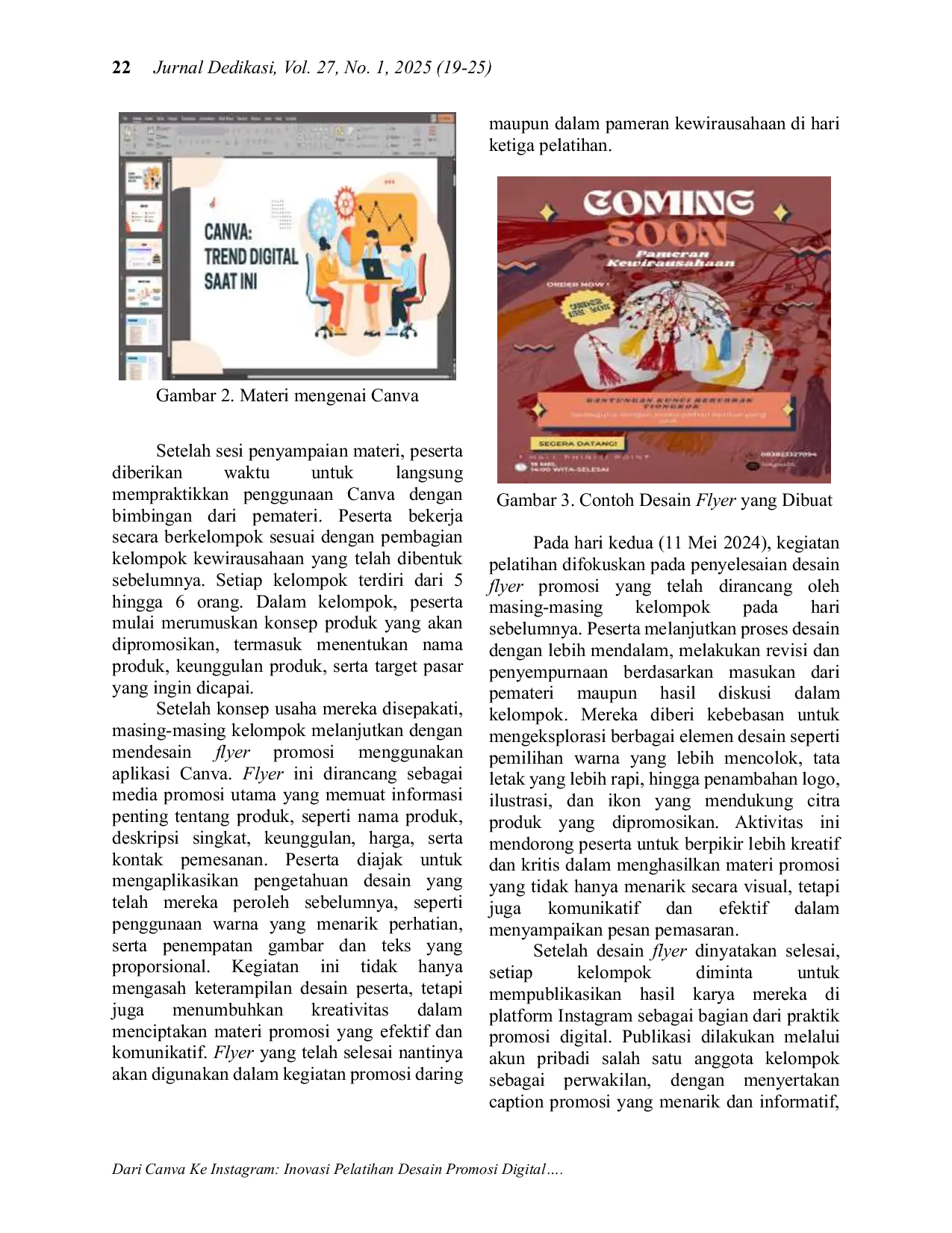JURIS Dari Canva Ke Instagram Inovasi Pelatihan Desain Promosi Digital Bagi Mahasiswa Pendidikan Bahasa Mandarin Universitas Negeri Makassar