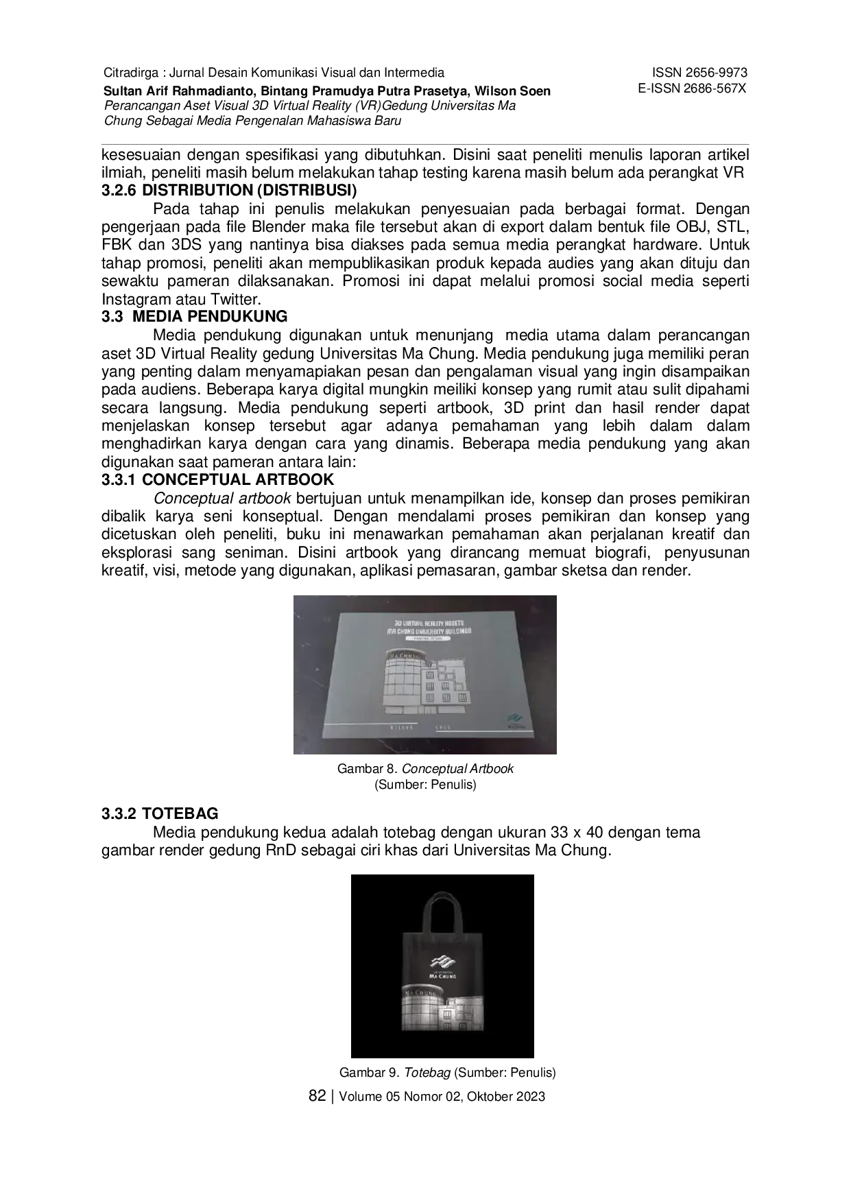 JURIS Perancangan Aset Visual 3D Virtual Reality VR Gedung Universitas Ma Chung Sebagai Media Pengenalan Mahasiswa Baru