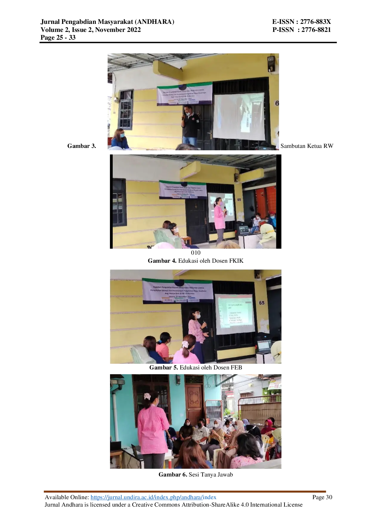 JURIS Penyuluhan Edukasi Demam Berdarah Dan Perencanaan Pengelolaan Biaya Kesehatan Bagi Masyarakat Warakas