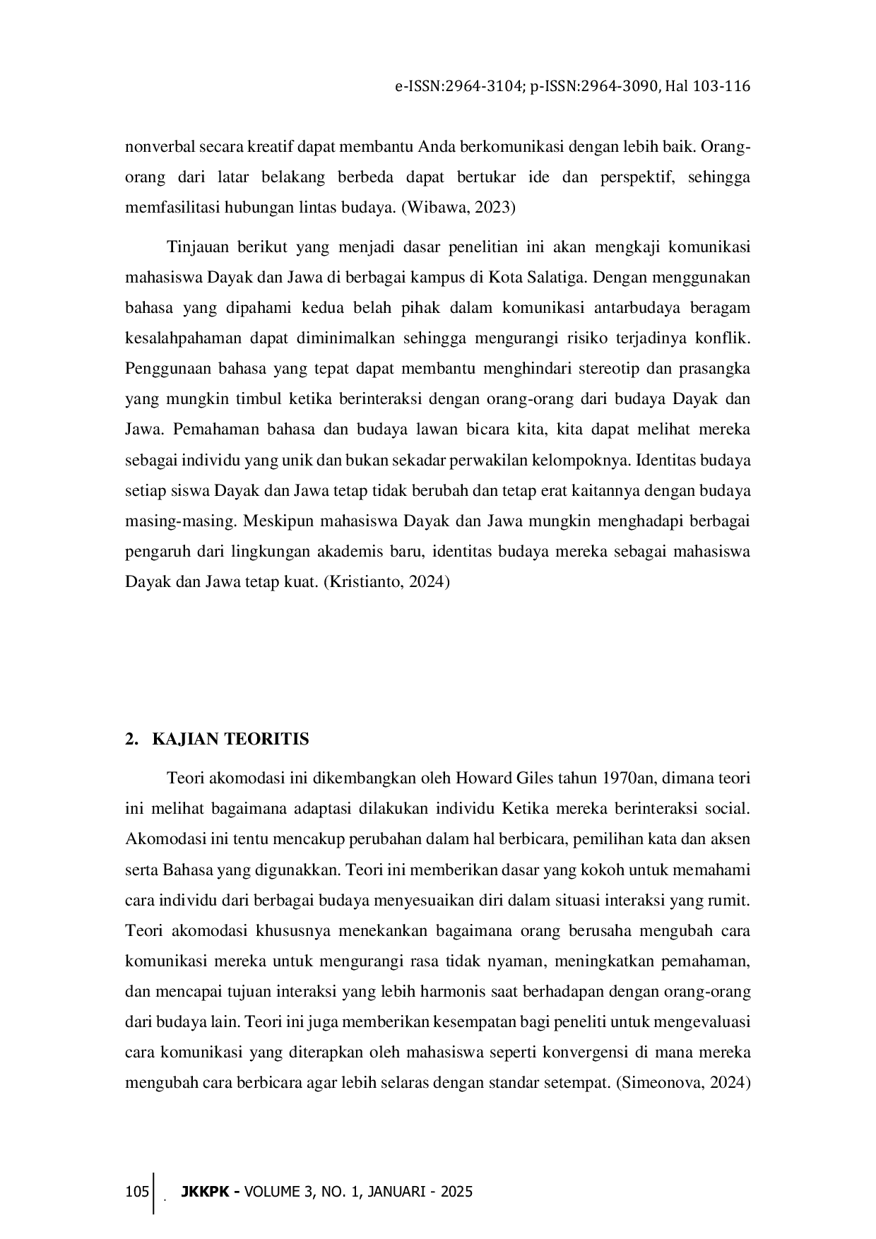 JURIS Komunikasi Antar Budaya Mahasiswa Universitas Gunadarma