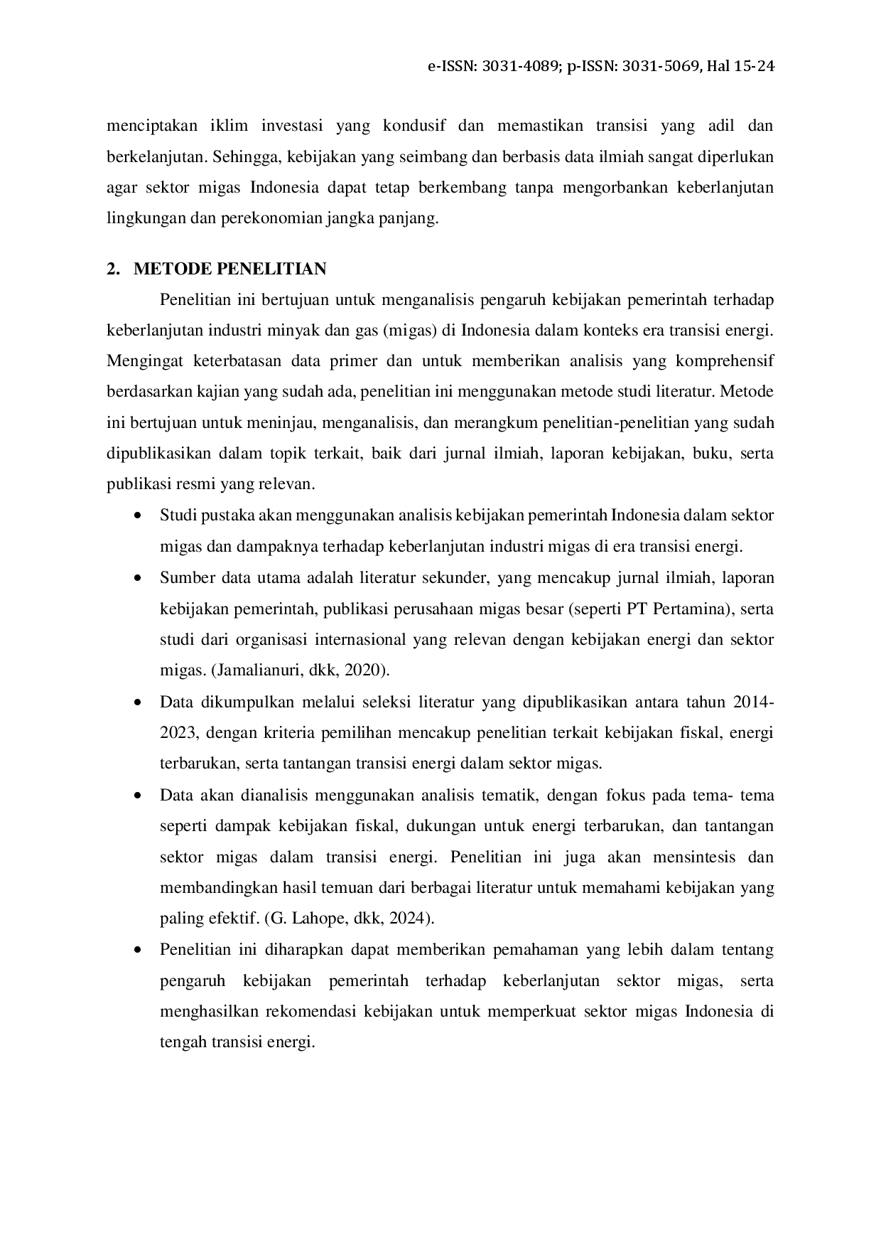 juris Pengaruh Kebijakan Pemerintah terhadap Keberlanjutan Industri Migas di Era Transisi Energi