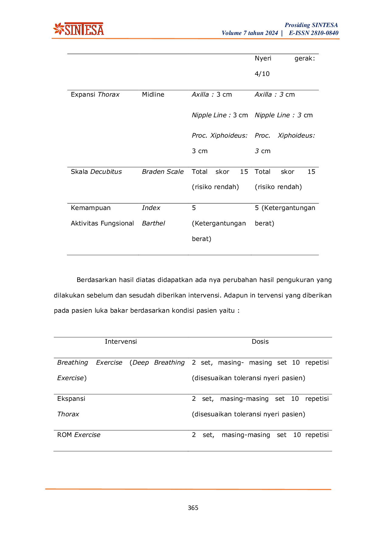 JURIS Penatalaksanaan Fisioterapi pada Kasus Luka Bakar