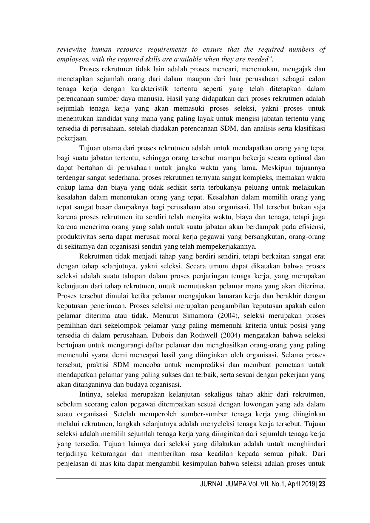 JURIS Peningkatan Kualitas Guru Pendidikan Agama Katolik PAK Melalui Penerapan Model Rekrutmen dan Seleksi Berbasis Kitab Hukum Kanonik 1983