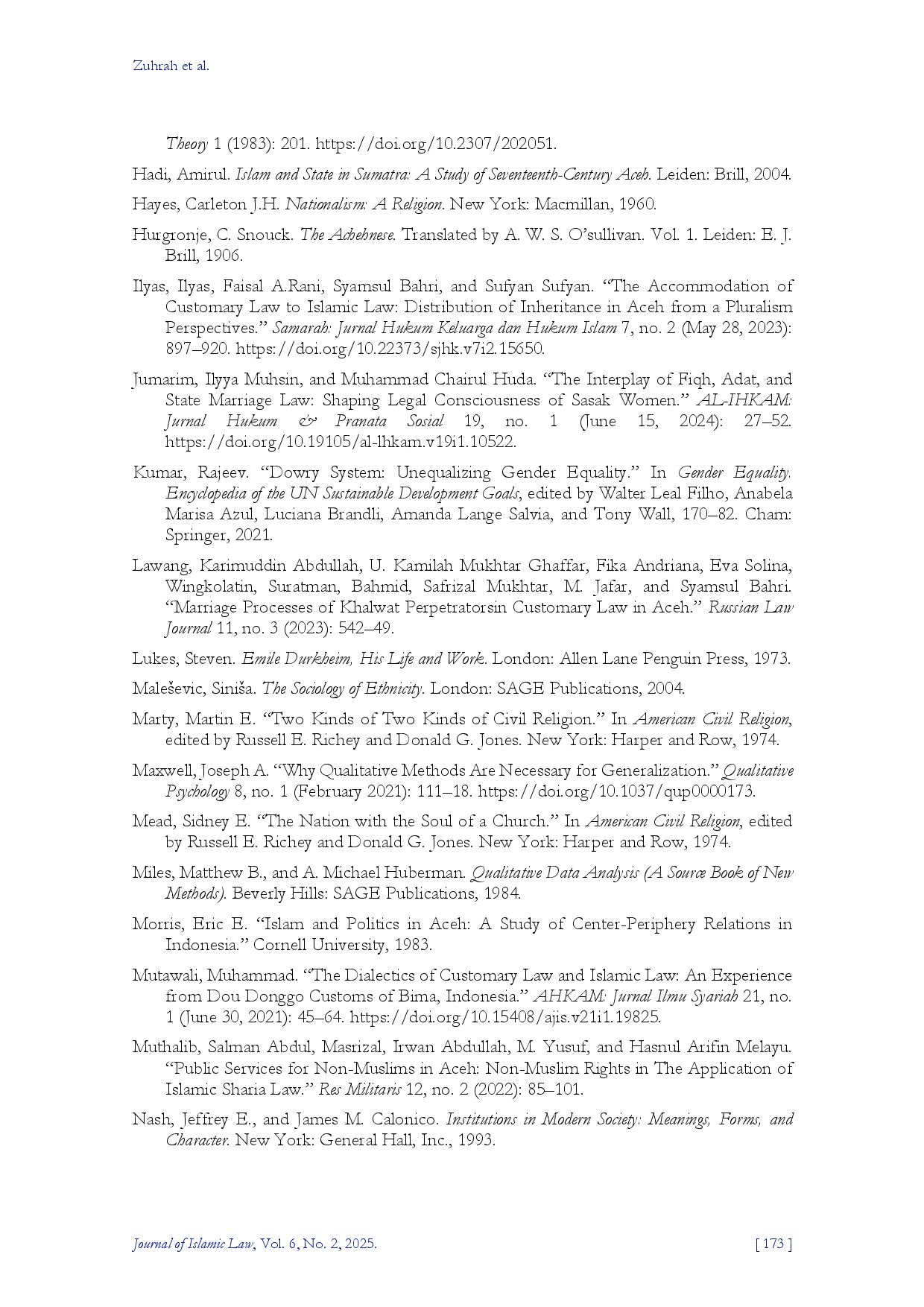 juris Tradition Beyond Formal Fiqh Ethnic Perspectives on Negotiating KafAah in Marriage within the Aceh Singkil Community