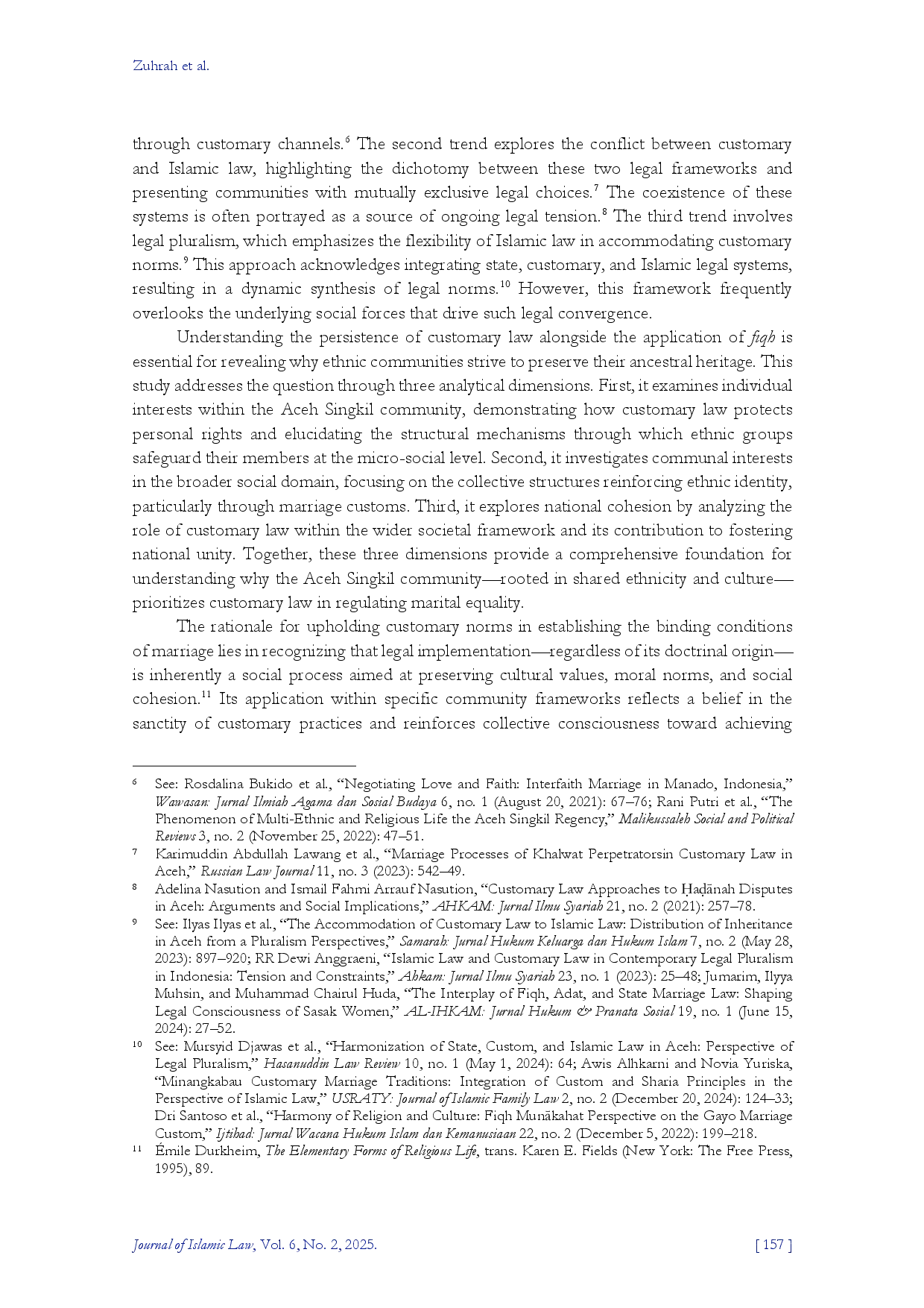 juris Tradition Beyond Formal Fiqh Ethnic Perspectives on Negotiating KafAah in Marriage within the Aceh Singkil Community