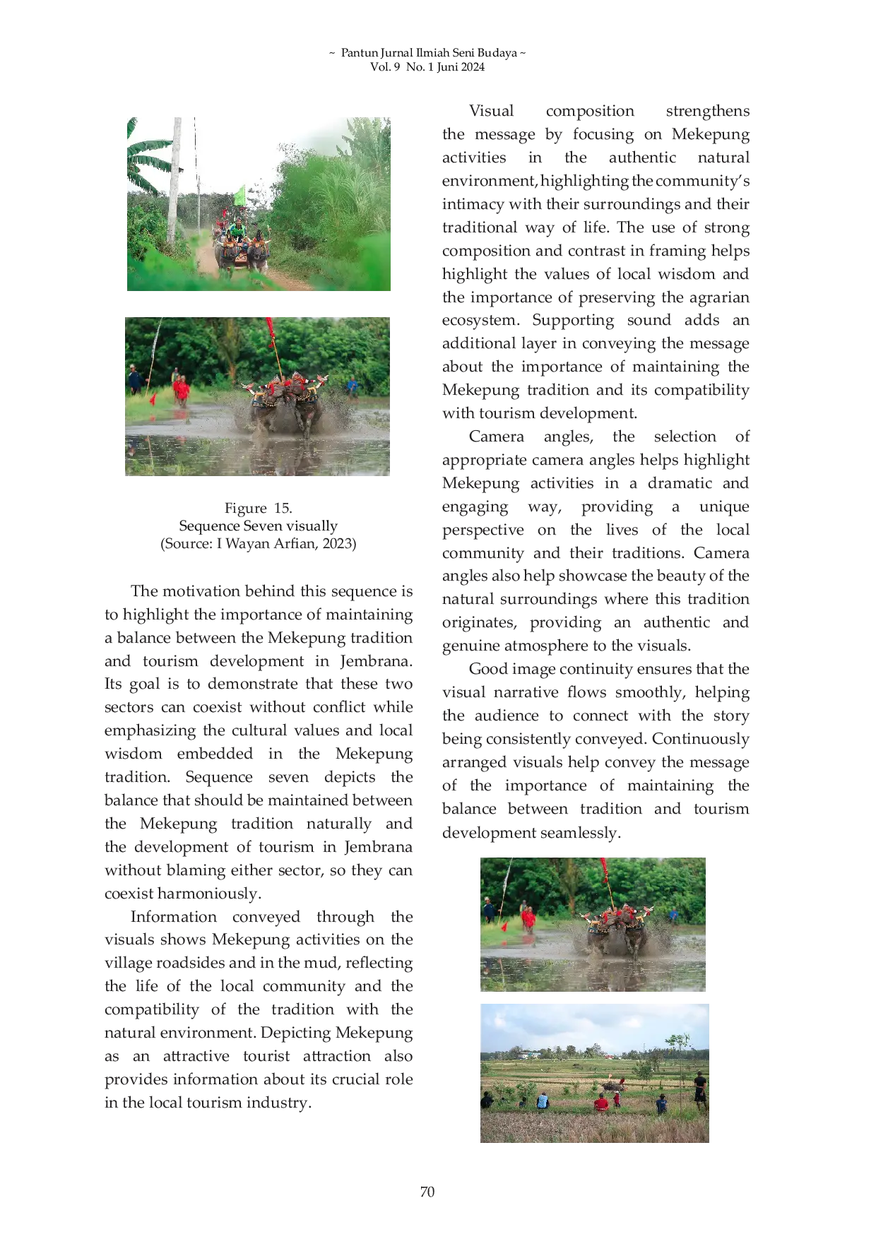 JURIS Mekepung Jembrana Tradition As a Source of Creation of Documentary Film