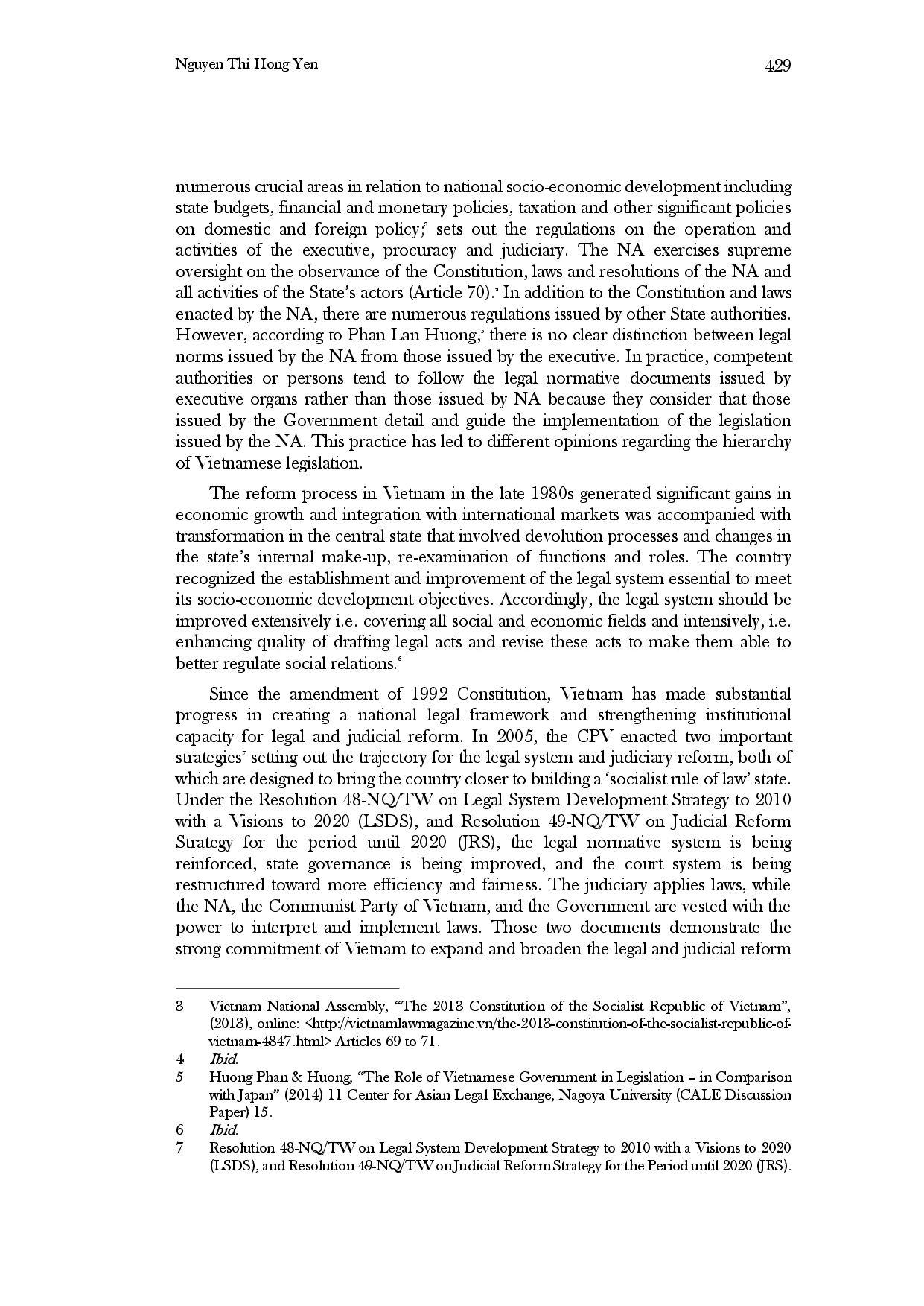 juris Legal System Reform and Challenges on Assurance of Human Rights Standards in Vietnam