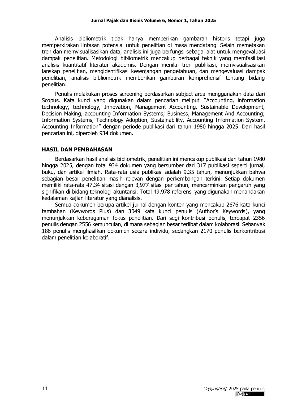 JURIS Accounting Technology Research A Bibliometric Approach