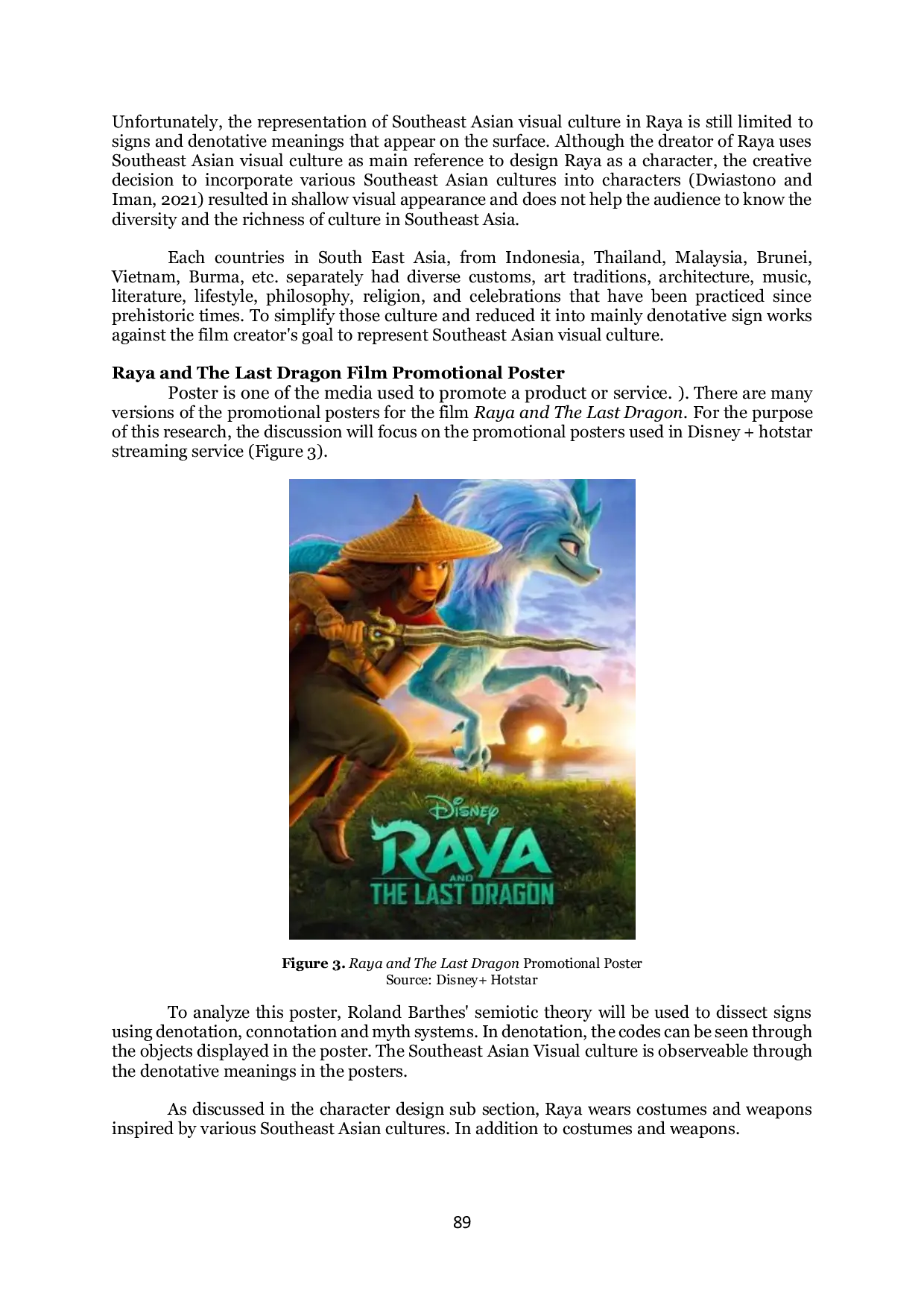 JURIS Southeast Asian Visual Culture In The Animated Film Raya And The Last Dragon