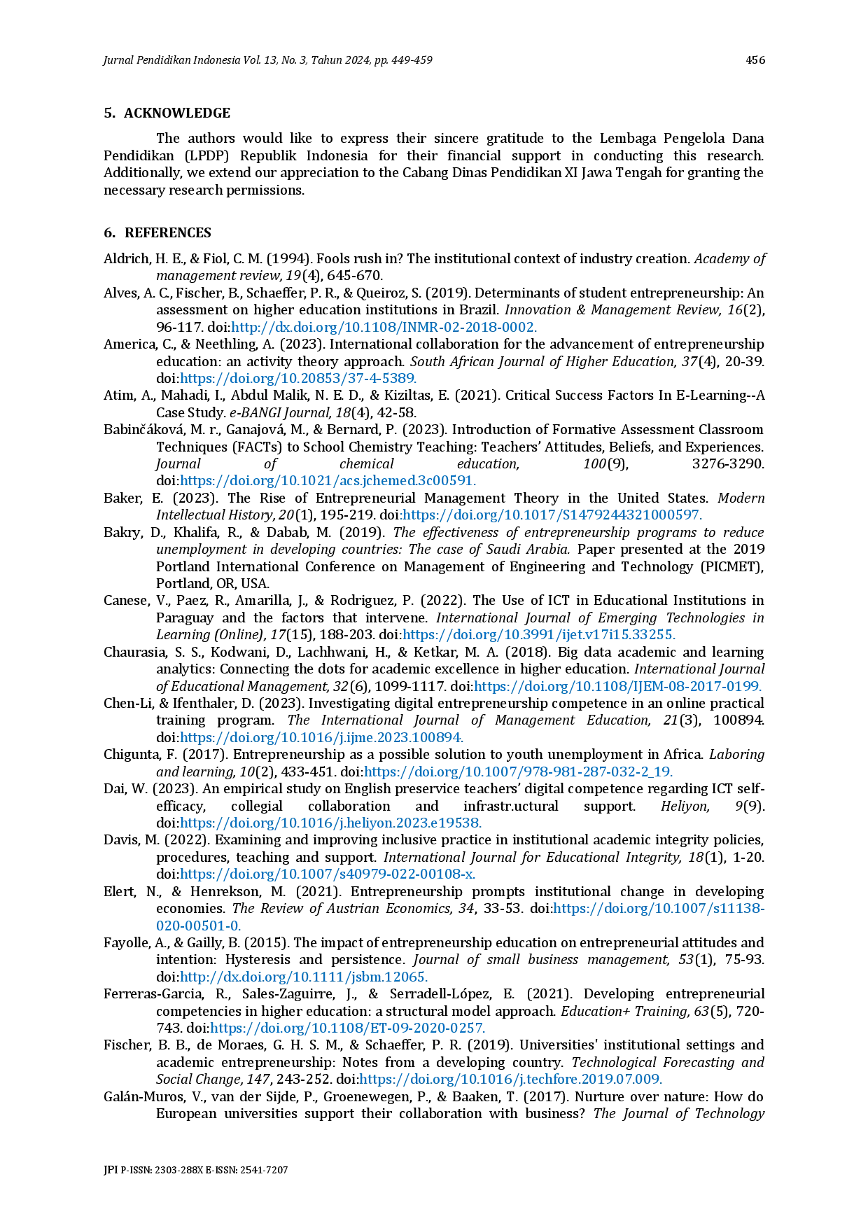 juris Faktor Moderasi Hubungan Lingkungan Kelembagaan dengan Kompetensi Kewirausahaan Digital Guru di SMK