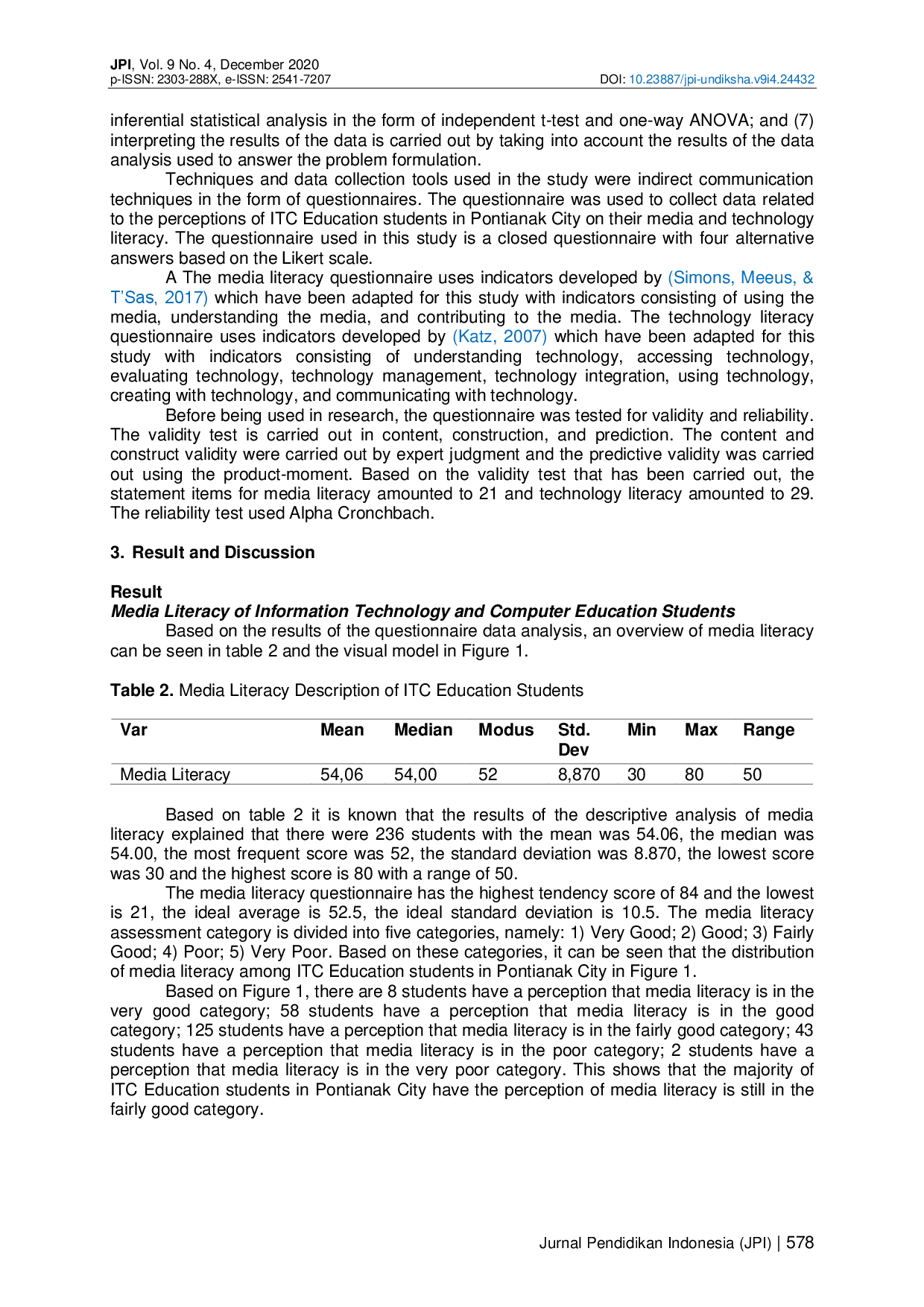 juris 21st Century Literacy Skill of Information Technology and Computer Education Students