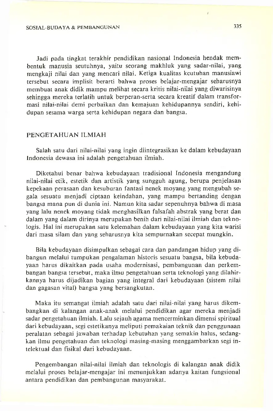 JURIS Aspek Sosial Budaya dalam Pembangunan Masyarakat Indonesia