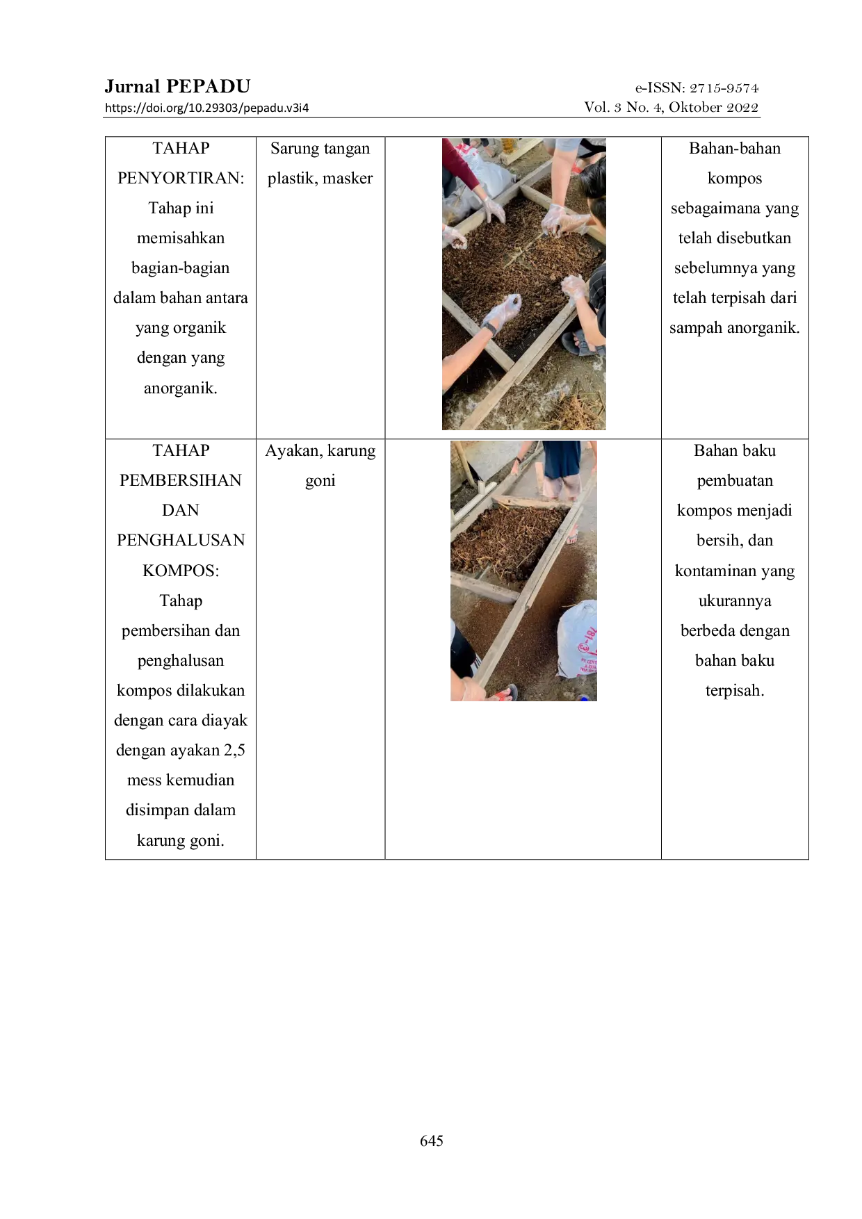 JURIS Penyuluhan Dan Pendampingan Pemanfaatan Limbah Kandang Ternak Sapi Menjadi Pupuk Organik Di Desa Sukarara Kecamatan Sakra Barat Kabupaten Lombok Timur Ntb