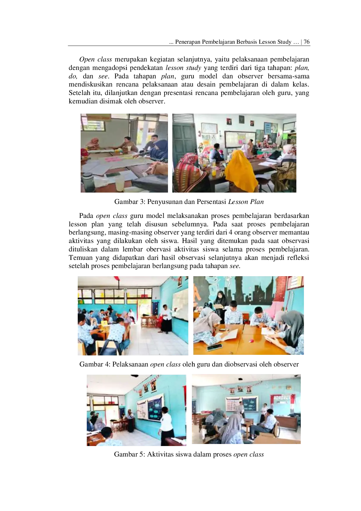 JURIS Pendampingan Guru dalam Penerapan Pembelajaran Berbasis Lesson Study di SMA Negeri 2 Palopo