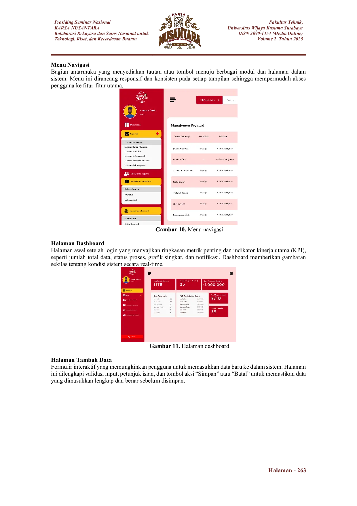 JURIS Pengembangan Sistem Informasi Manajemen Restoran Berbasis Web Pada Restoran Oemah Bu Liek Gwalk