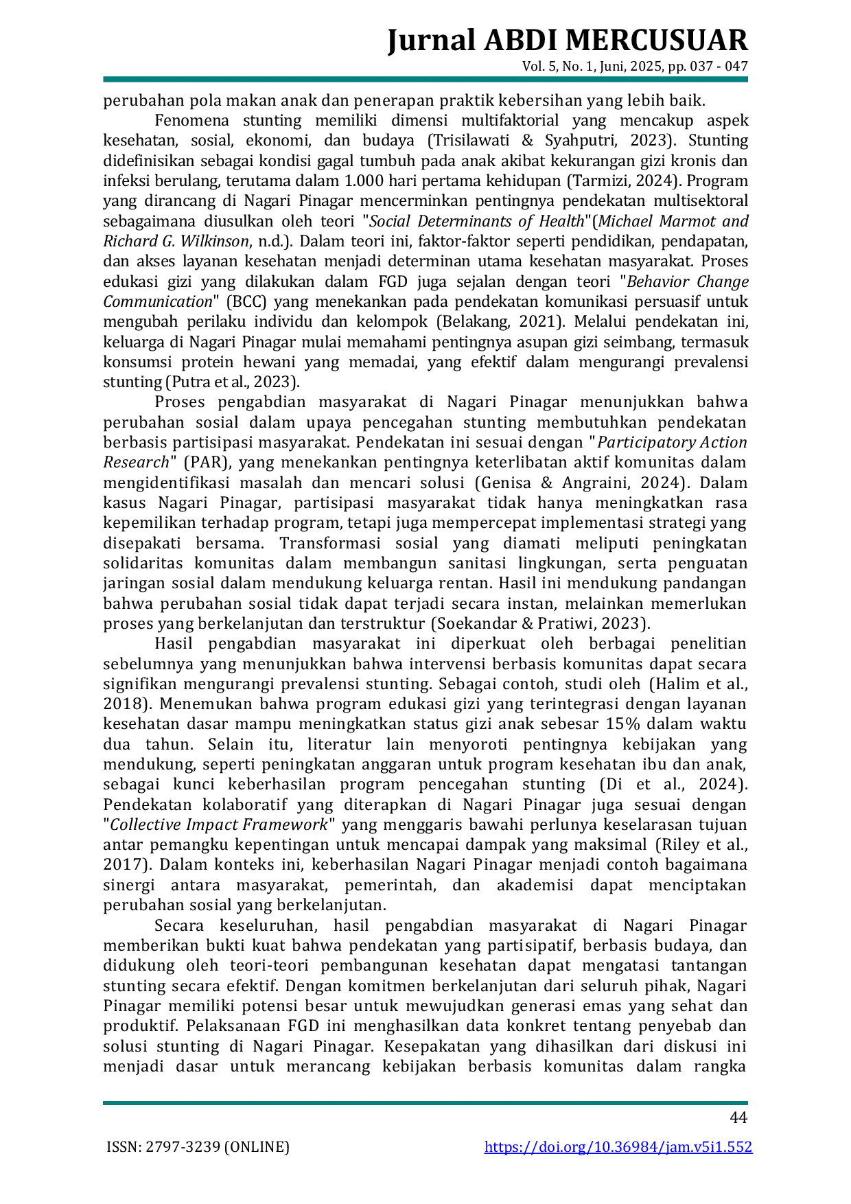 JURIS Focus Group Discussion Fgd Penanganan Dan Pencegahan Stunting Menuju Pinagar Sebagai Nagari Generasi Emas