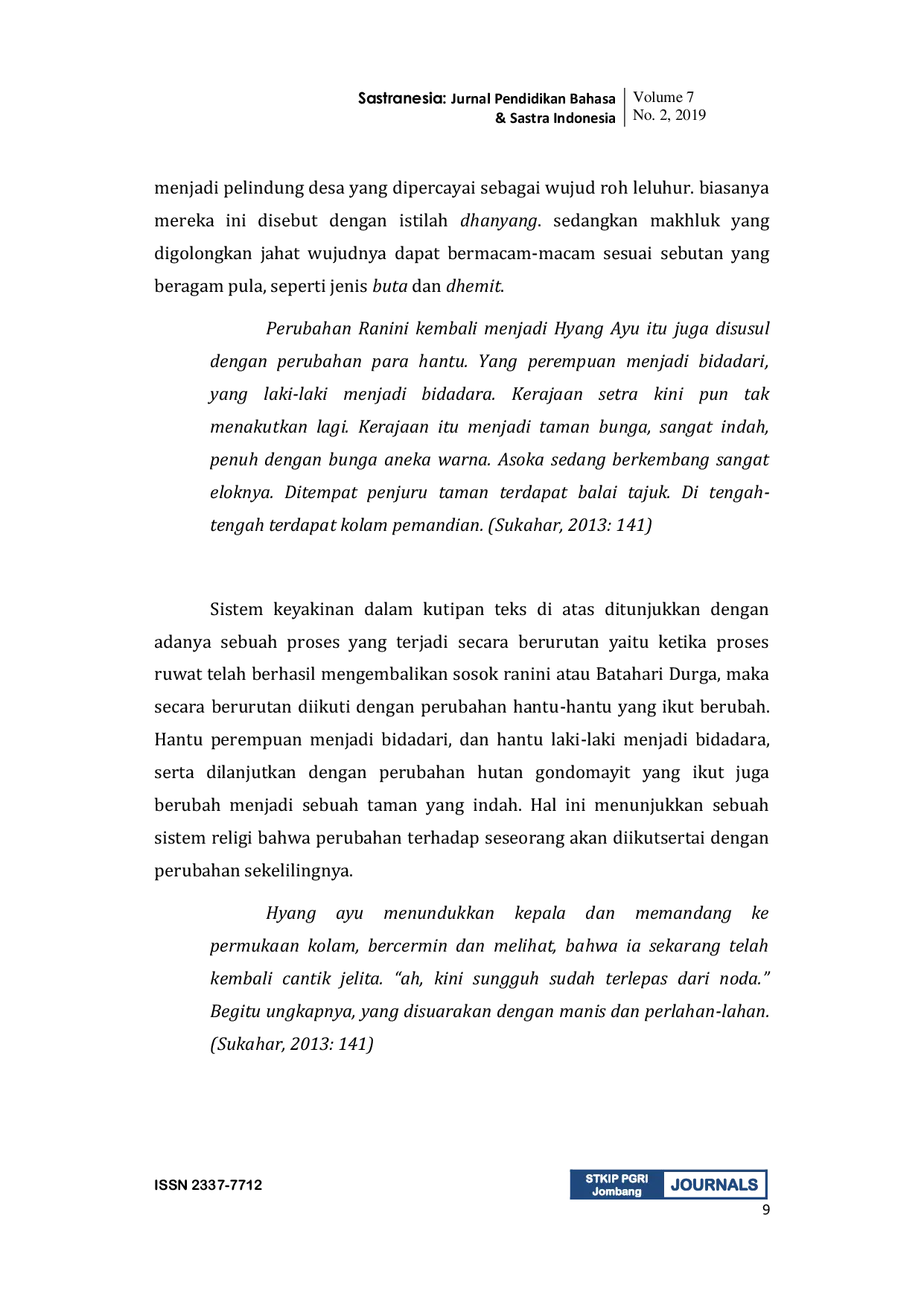 JURIS Religi Ruwat dalam Kidung Sudamala