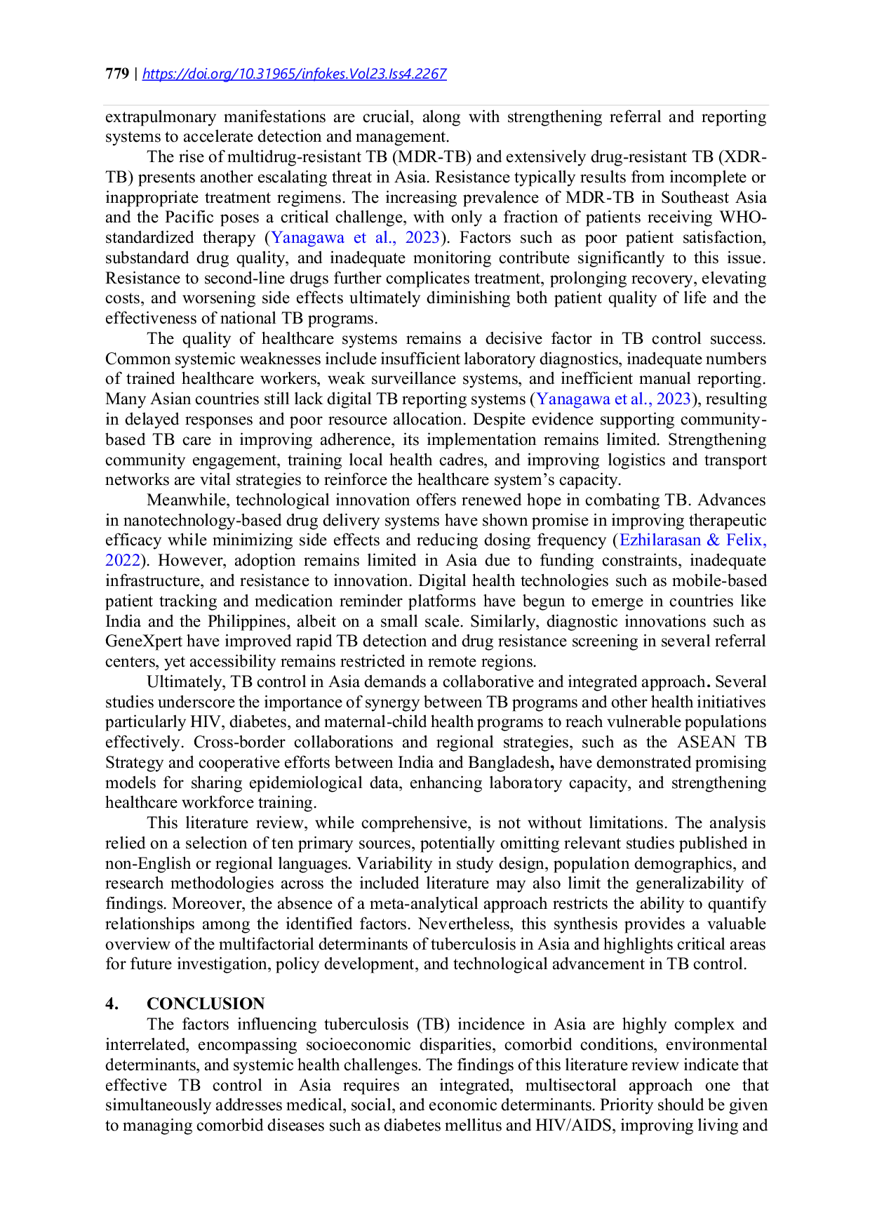 JURIS Factors Affecting Tuberculosis in Asia A Literature Review