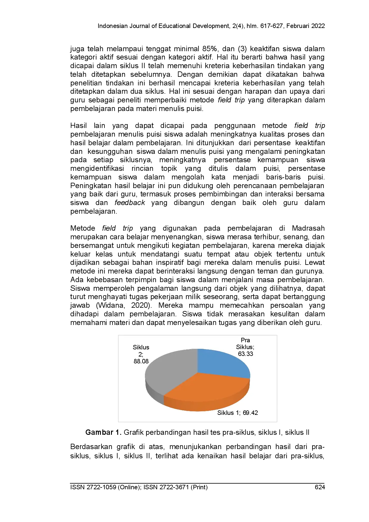 juris Meningkatkan kemampuan menulis puisi siswa menggunakan metode field trip