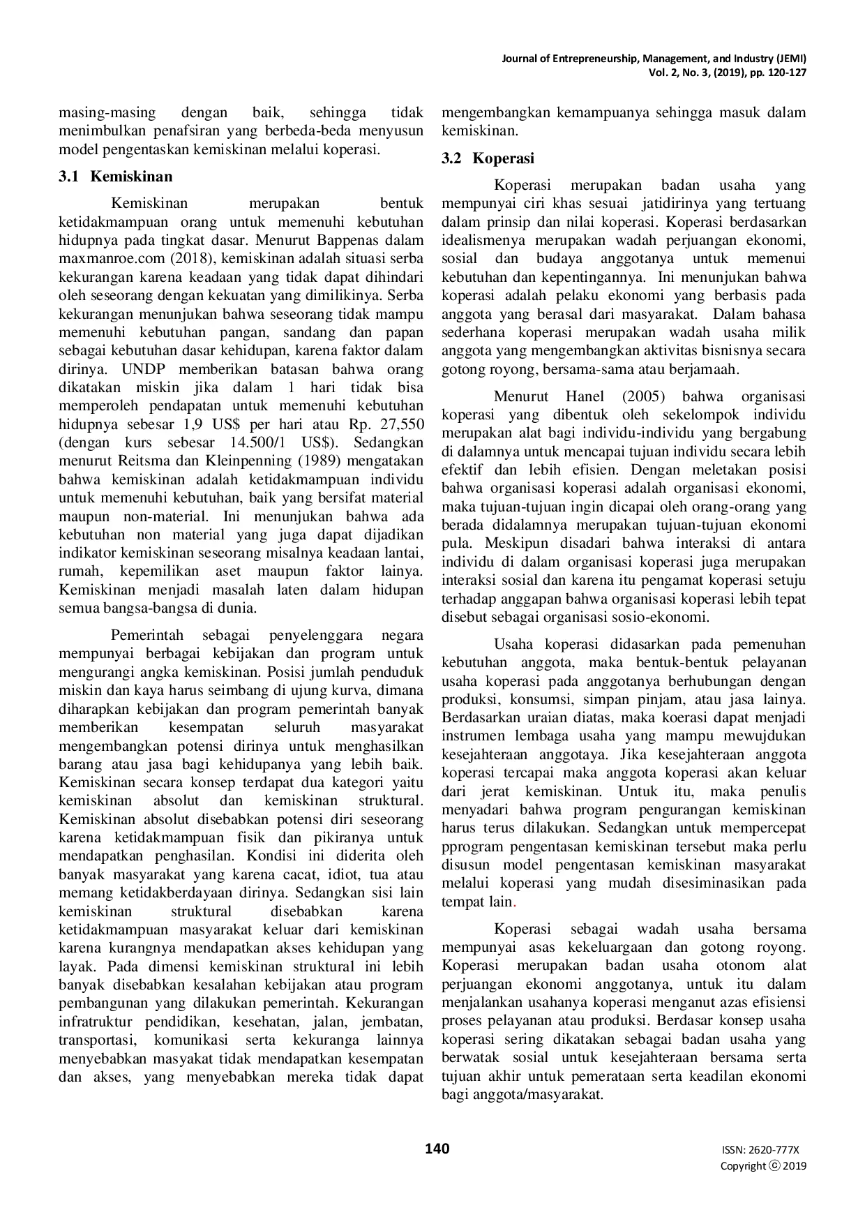 JURIS STUDI MODEL KONSEPTUAl MENGURANGI KEMISKINAN MELALUI KOPERASI STUDY OF THE CONCEPTUAL MODEL TO POVERTY ALLEVIATON THROUGH COOPERATIVES