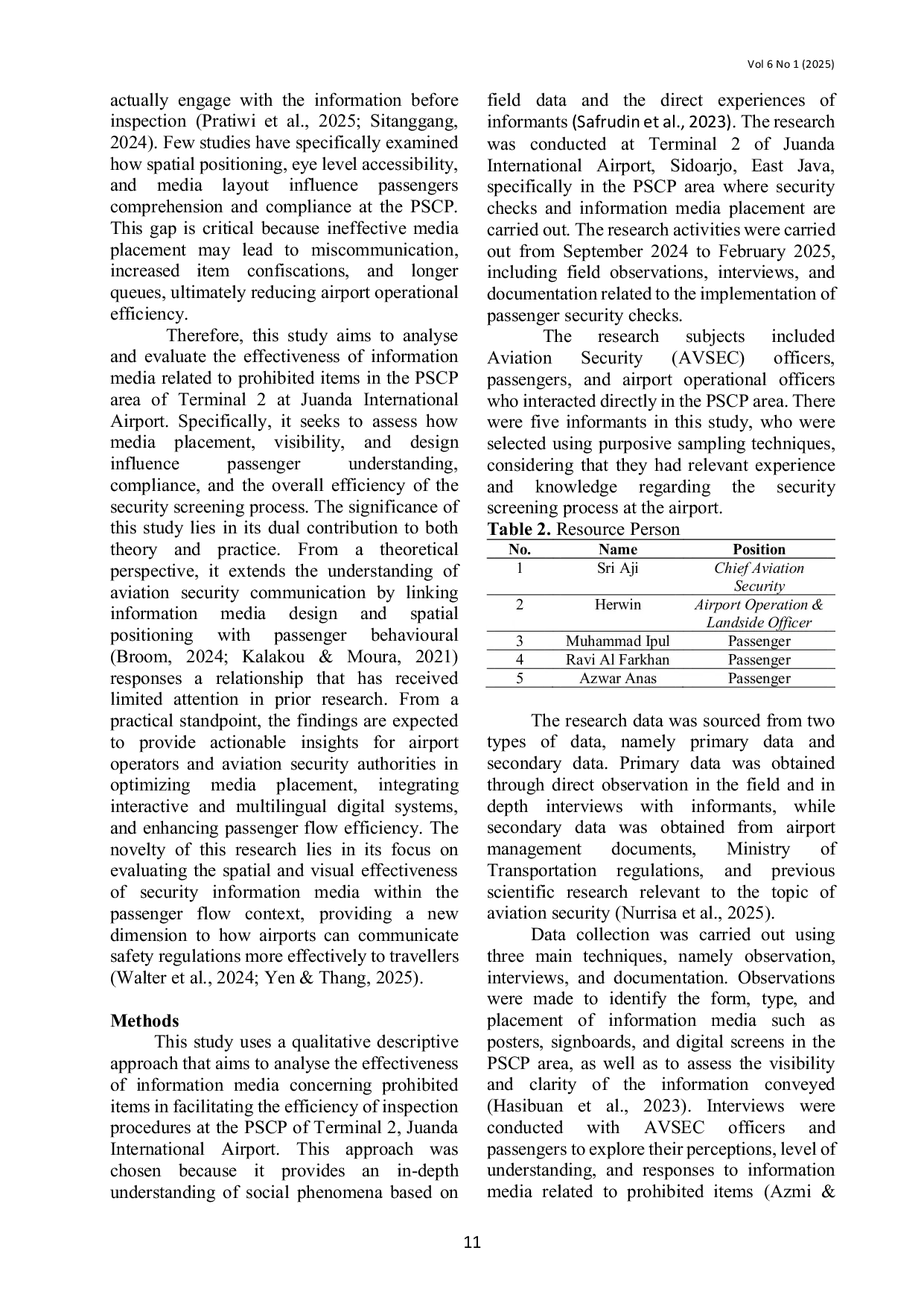 JURIS Prohibited Items Digital Information to Support Activities in the Airport Passenger Security Check Point