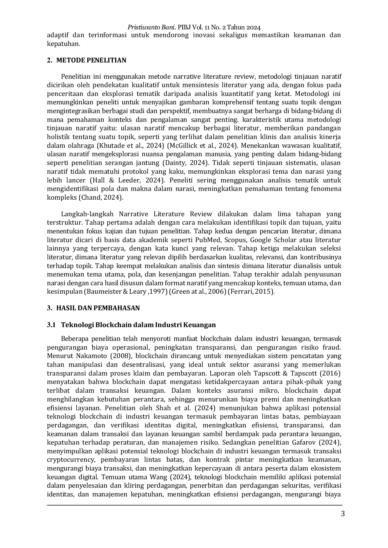 JURIS Blockchain dan Asuransi Mikro Kajian Literatur tentang Peluang dan Tantangan Inovasi