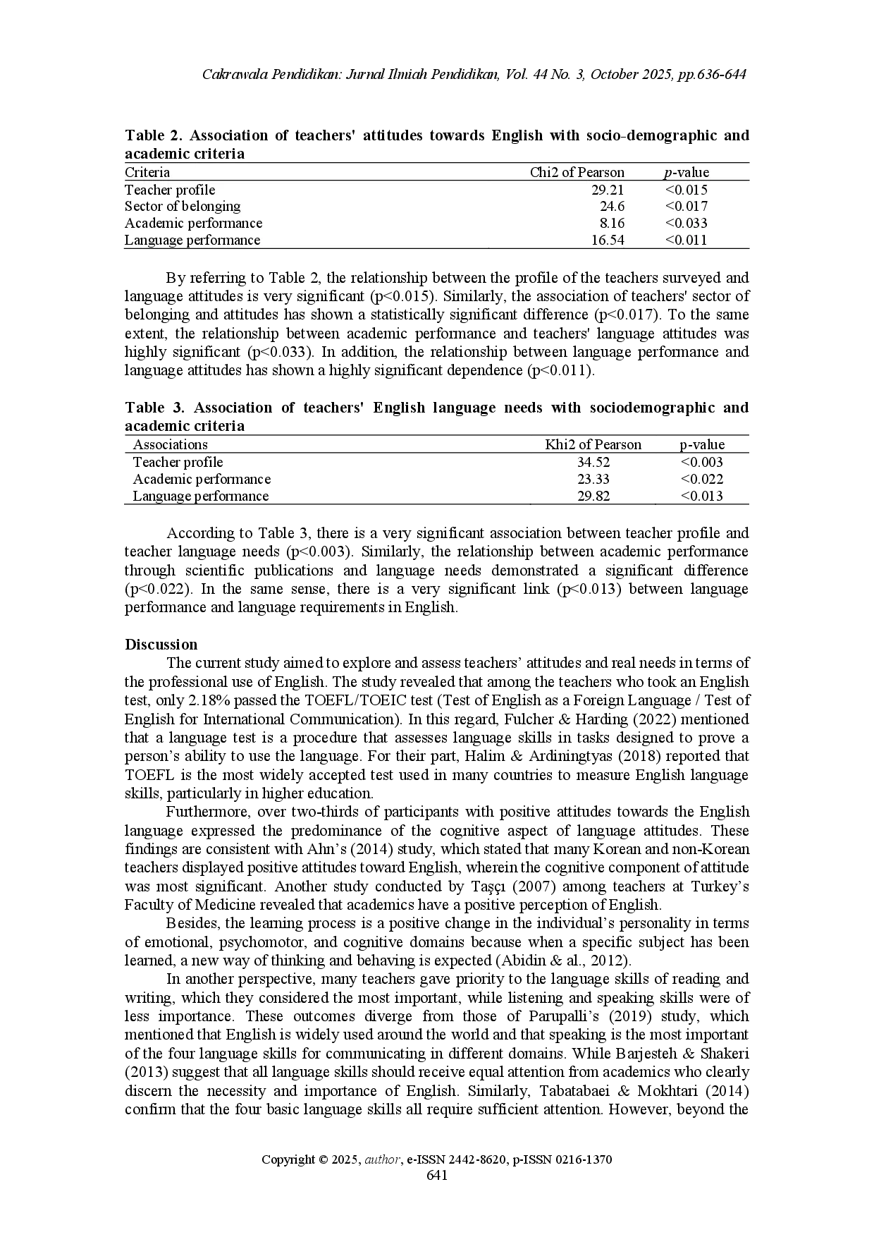 juris Scientific English in nursing sciences and health techniques Attitudes and language needs of teachers in Morocco