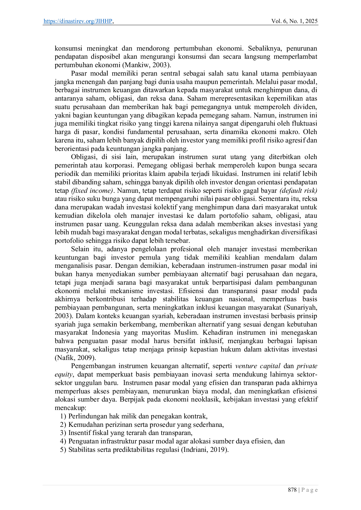 JURIS Elemen Pedoman Keuangan dan Regulasi Ventura Kajian Hipotesis Moneter Neo Tradisional dan Pengaruhnya Terhadap Perkembangan Keuangan Publik