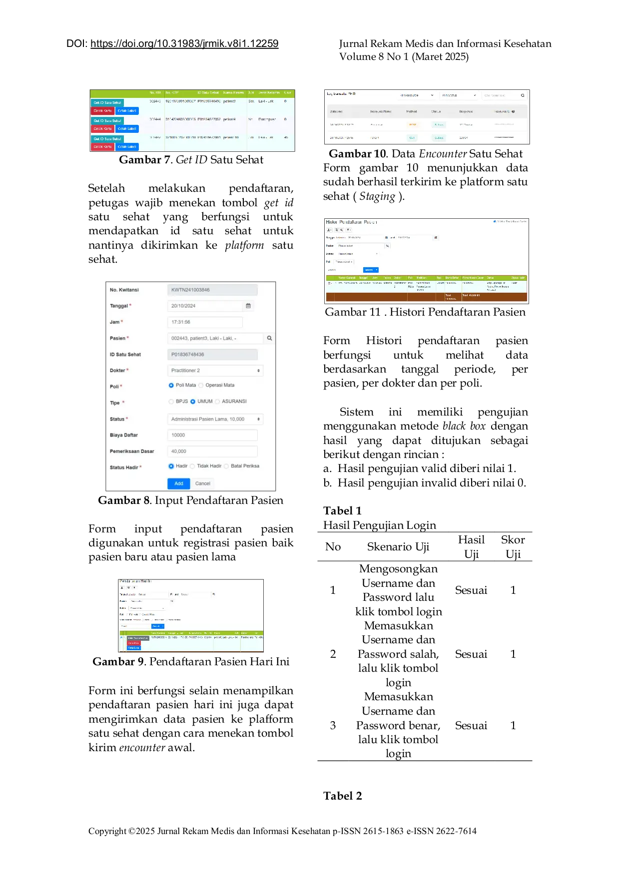 JURIS Analisa Dan Perancangan Sistem Pendaftaran Pasien Rawat Jalan Di Klinik Mata Madiun