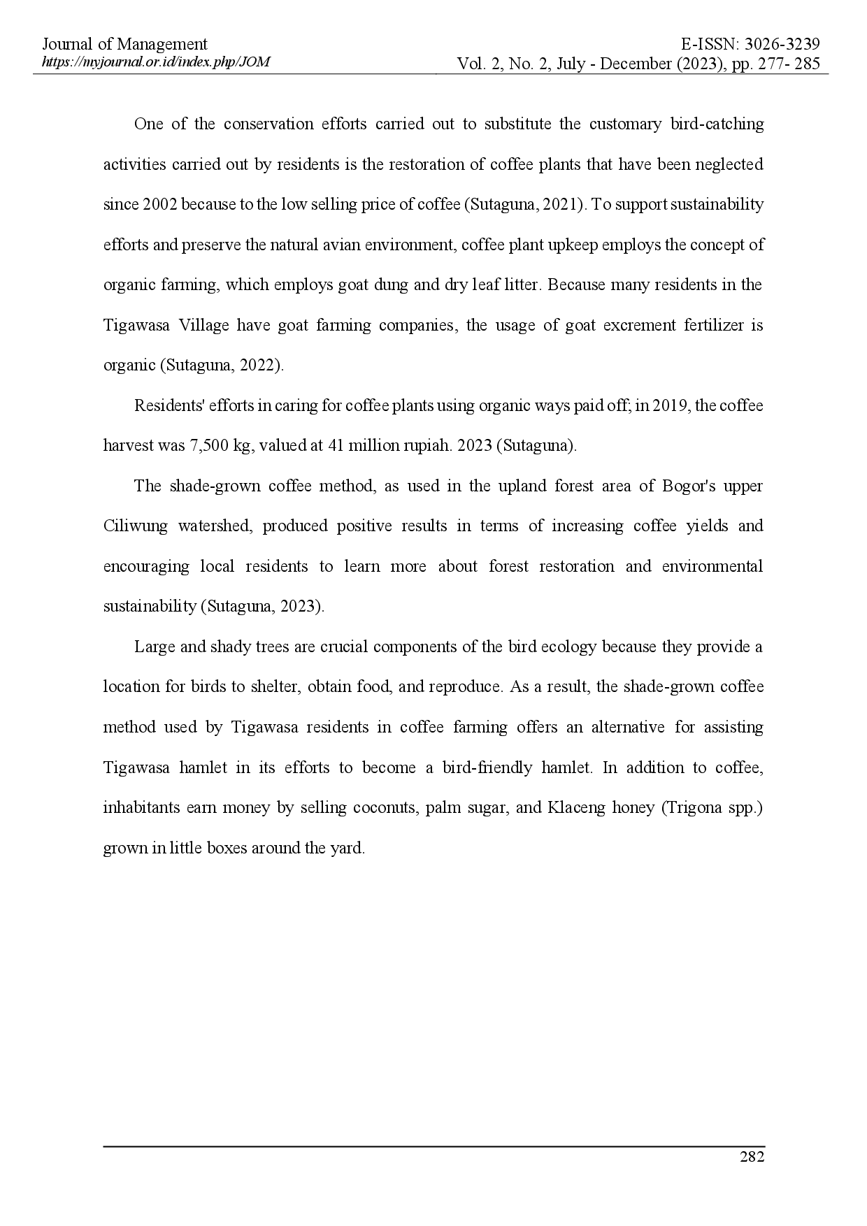 juris Tigawasa Buleleng Tourism Village Development