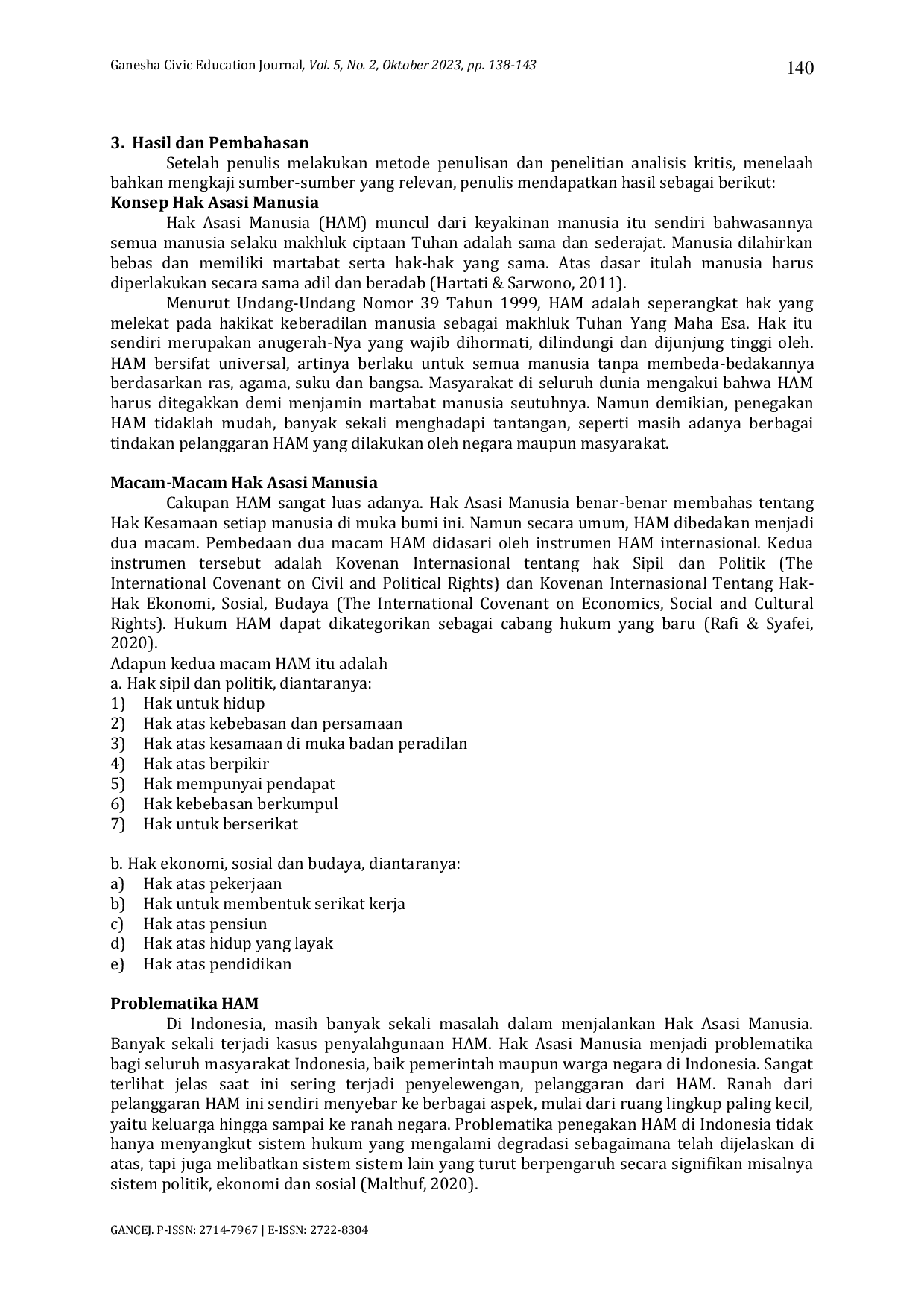 JURIS Pentingnya Menjunjung Tinggi Hak Asasi Manusia Sebagai Nilai Pancasila Di Masa Pandemi Covid 19