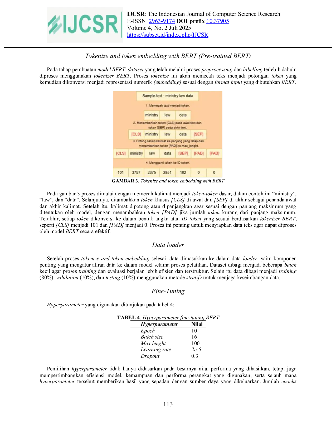 JURIS Pendekatan BERT Dalam Analisis Sentimen Terhadap Kominfo Di Media Sosial X