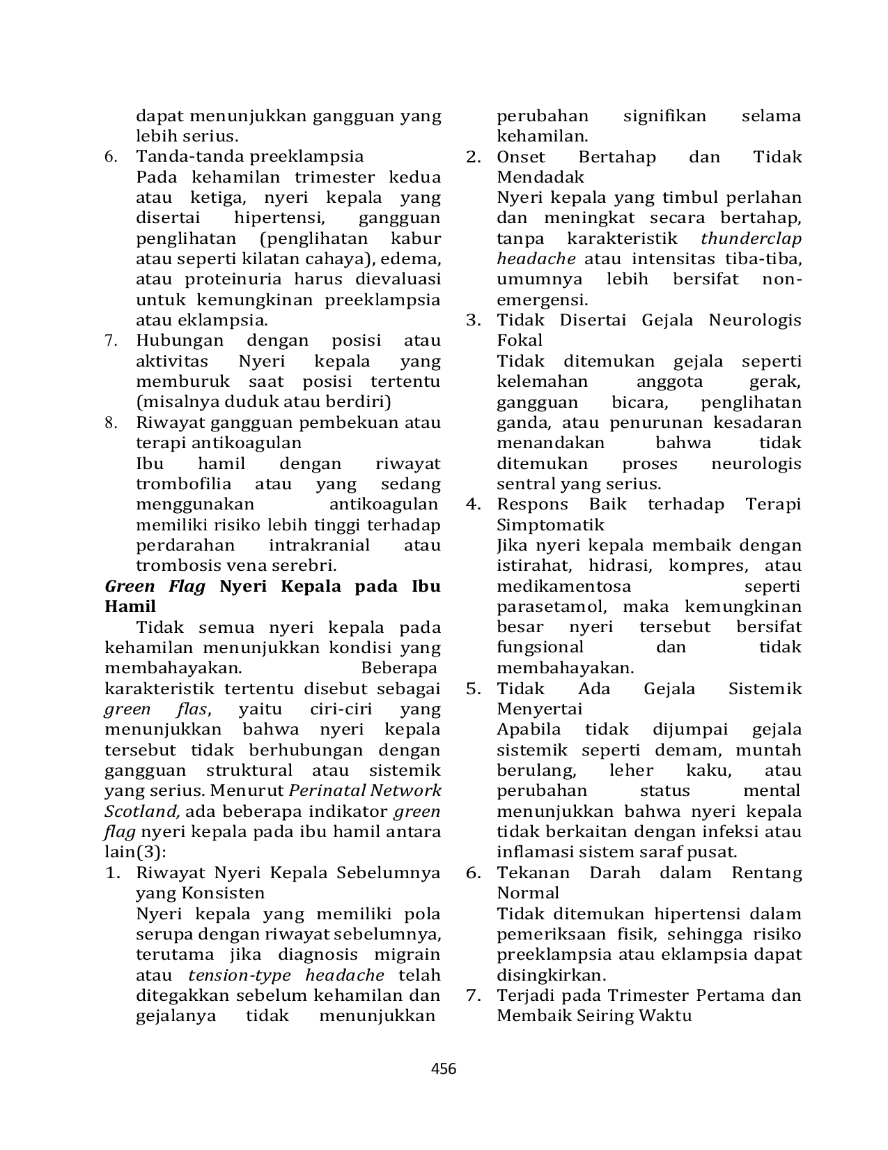 JURIS Tanda Bahaya Red Flag Nyeri Kepala Pada Ibu Hamil