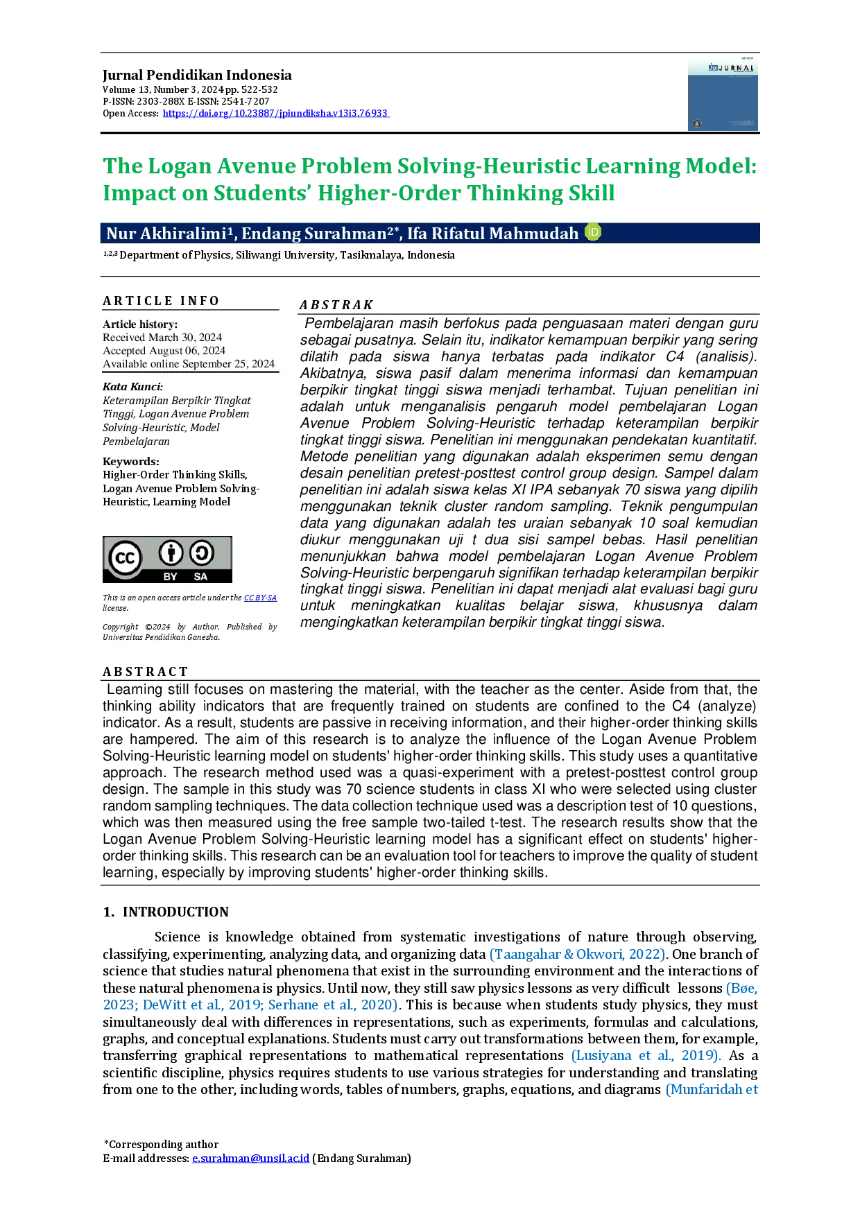 juris Bahasa Indonesia