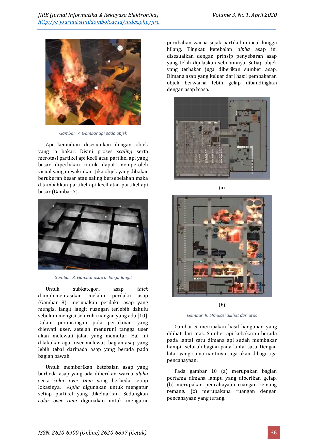 JURIS Permodelan Visual Tingkat Ketakutan Pada Simulasi Evakuasi Kebakaran 3D Menggunakan Self Assessment Manikin