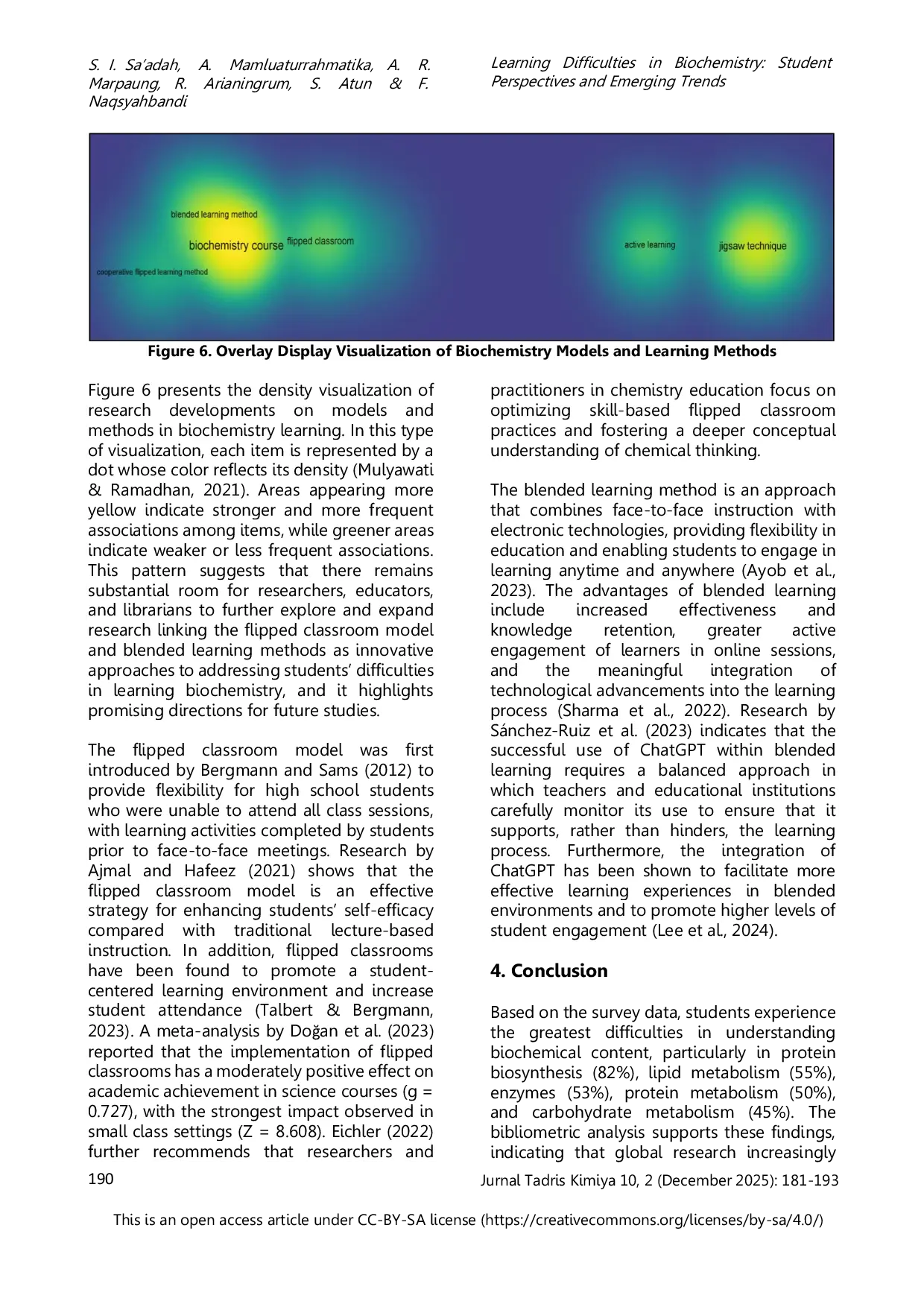 JURIS Learning Difficulties in Biochemistry Student Perspectives and Emerging Trends