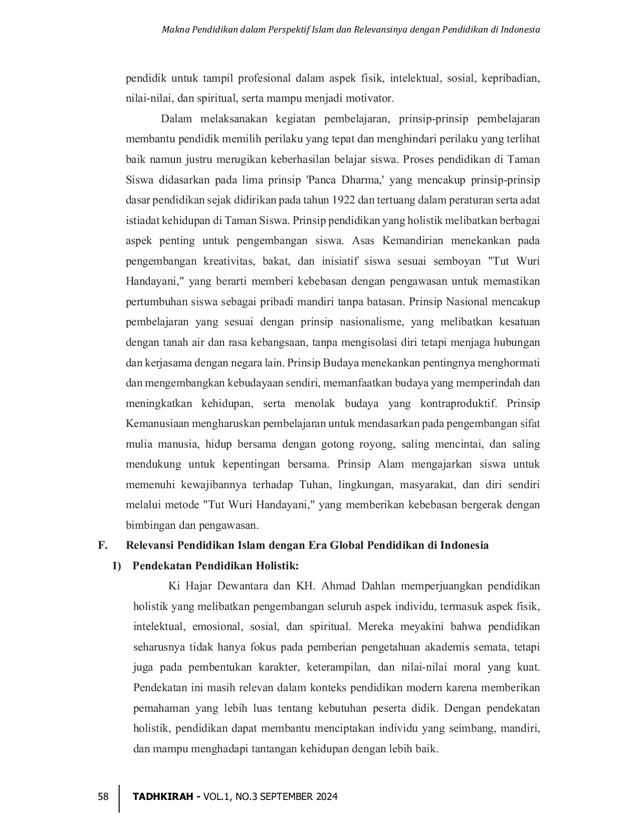 JURIS Makna Pendidikan dalam Perspektif Islam dan Relevansinya dengan Pendidikan di Indonesia