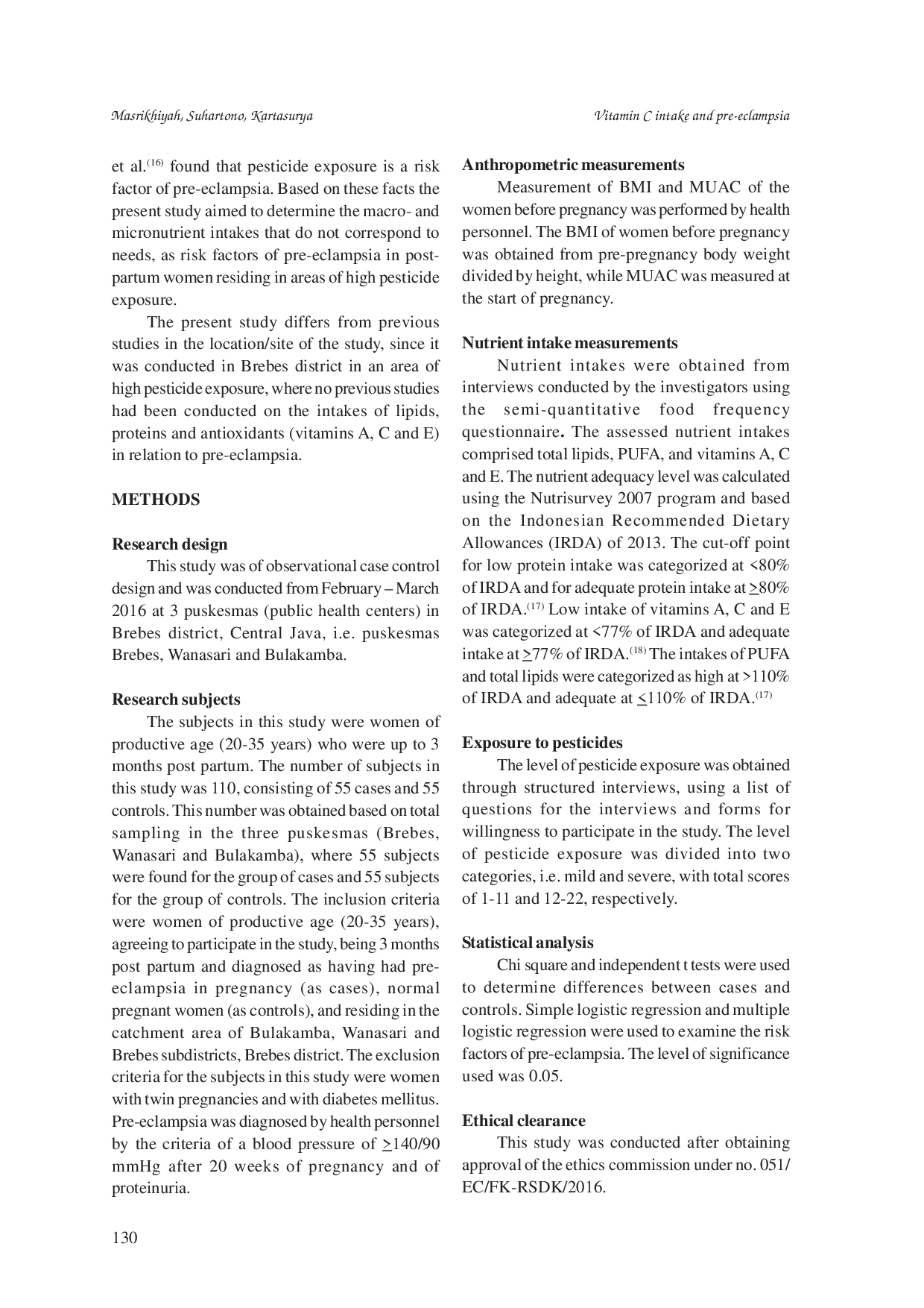 juris Low vitamin C intake increases risk of pre eclampsia in high pesticide exposure area
