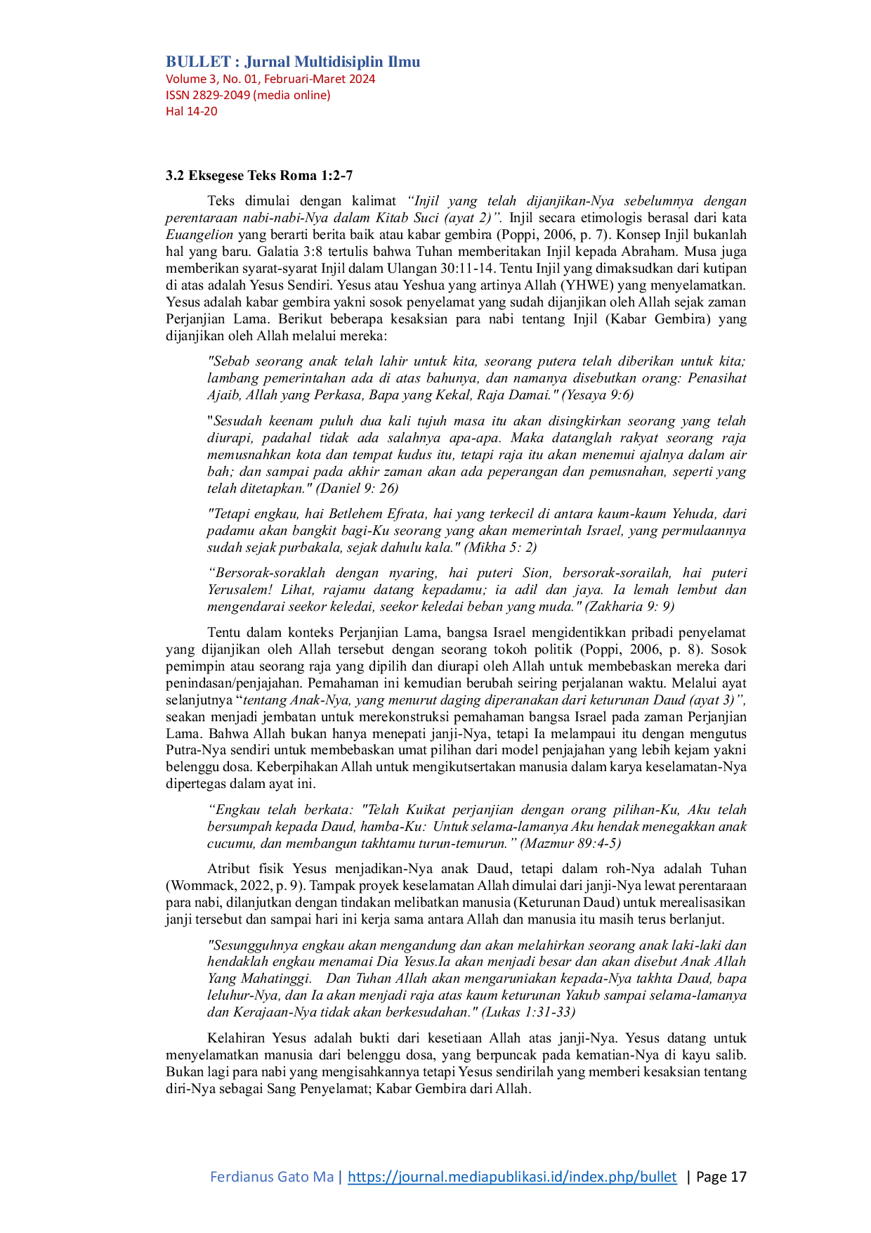 JURIS Kaum Beriman Kristiani Dan Peran Sosial Politik Dipanggil Menjadi Utusan Bonum Commune Di Tahun Politik