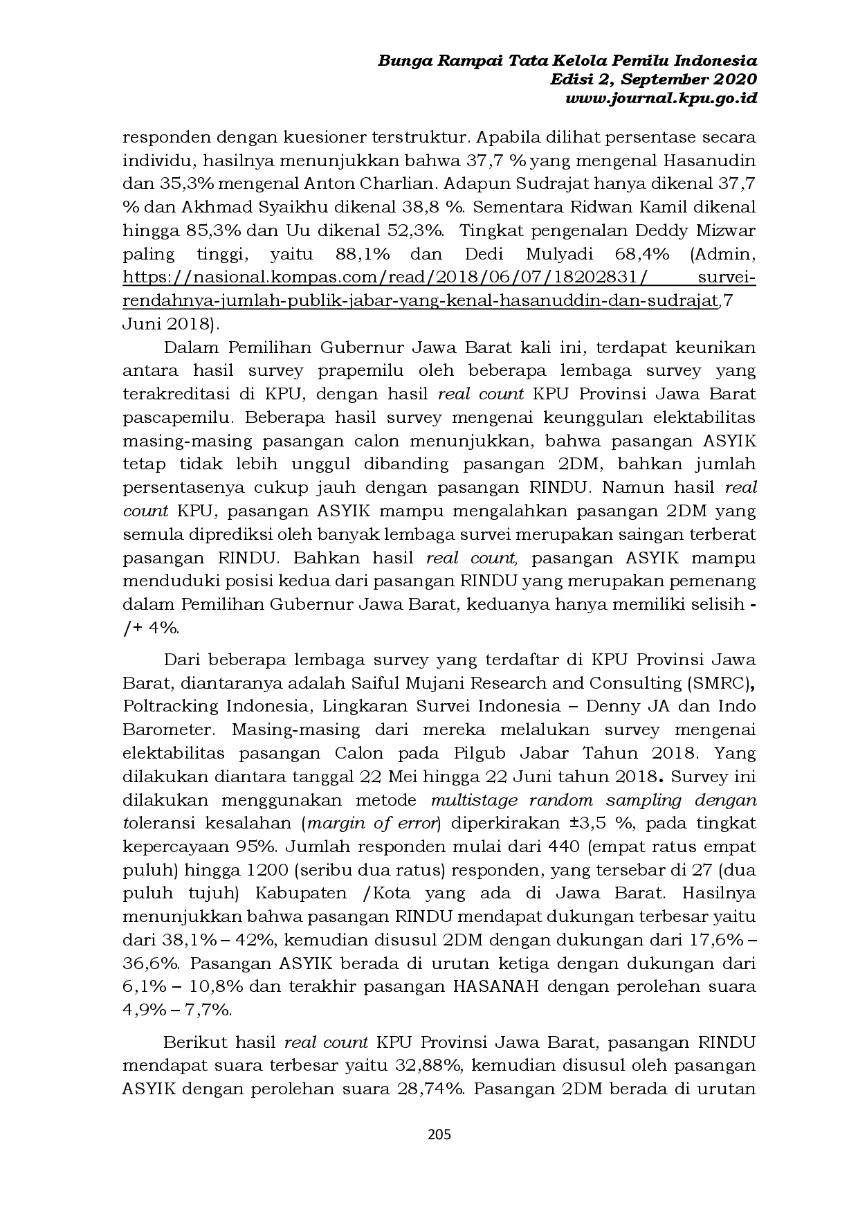 juris Strategi Marketing Politik Pasangan Asyik Pada Pemilihan Gubernur Dan Wakil Gubernur Jawa Barat Tahun 2018 Di Kabupaten Bogor